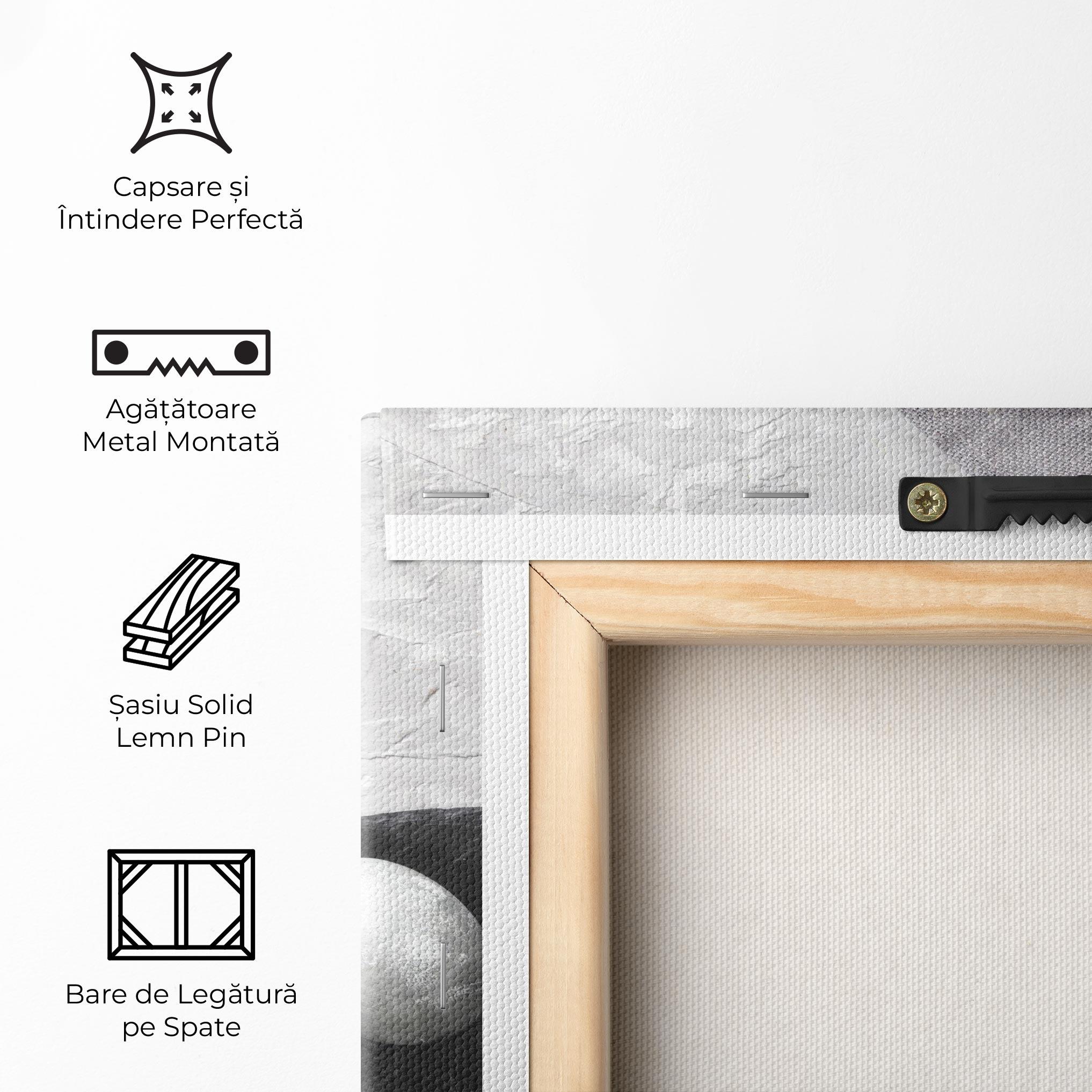 Tablou Canvas Eggs Stone mockup 5