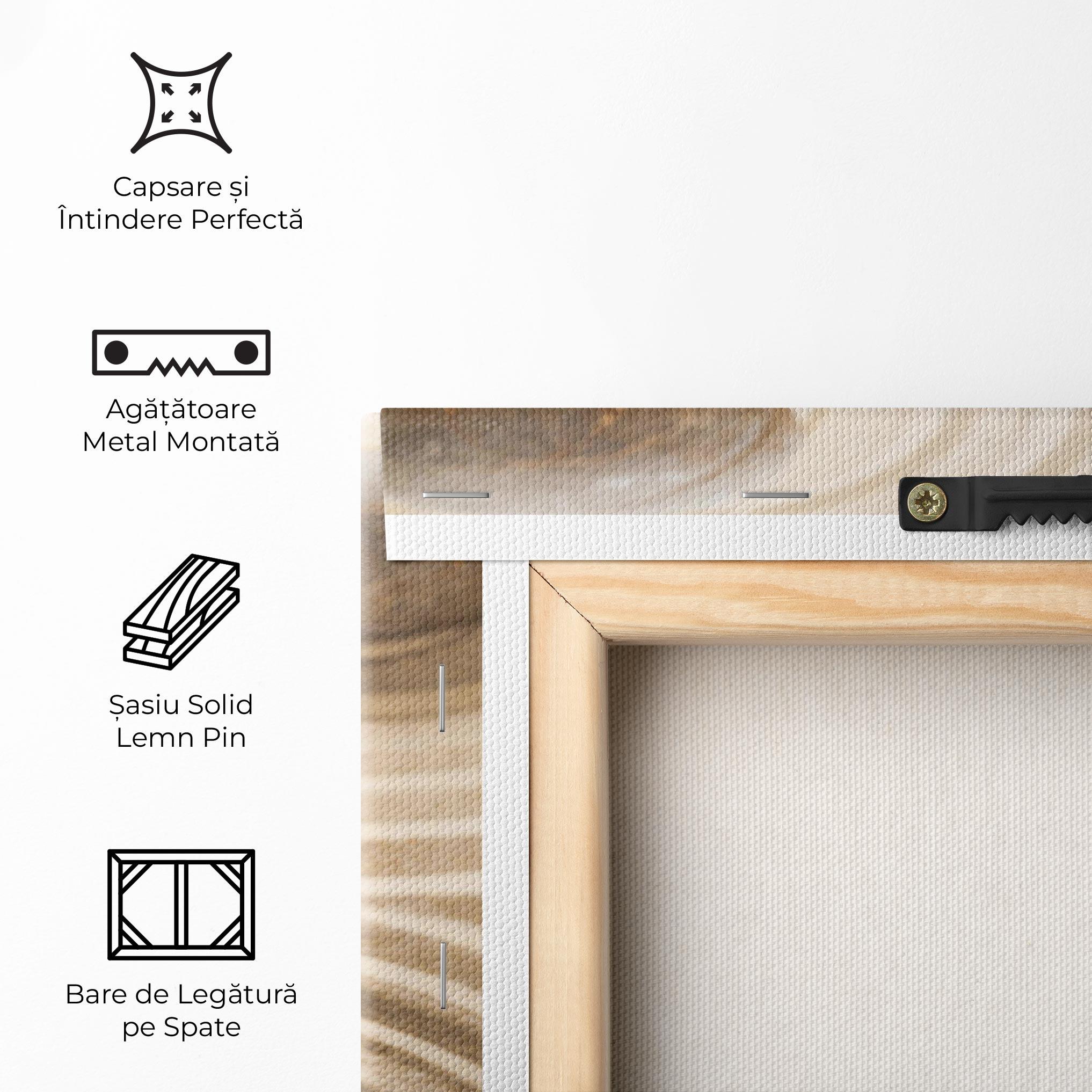 Tablou Canvas Meditation Cream Stone mockup 5