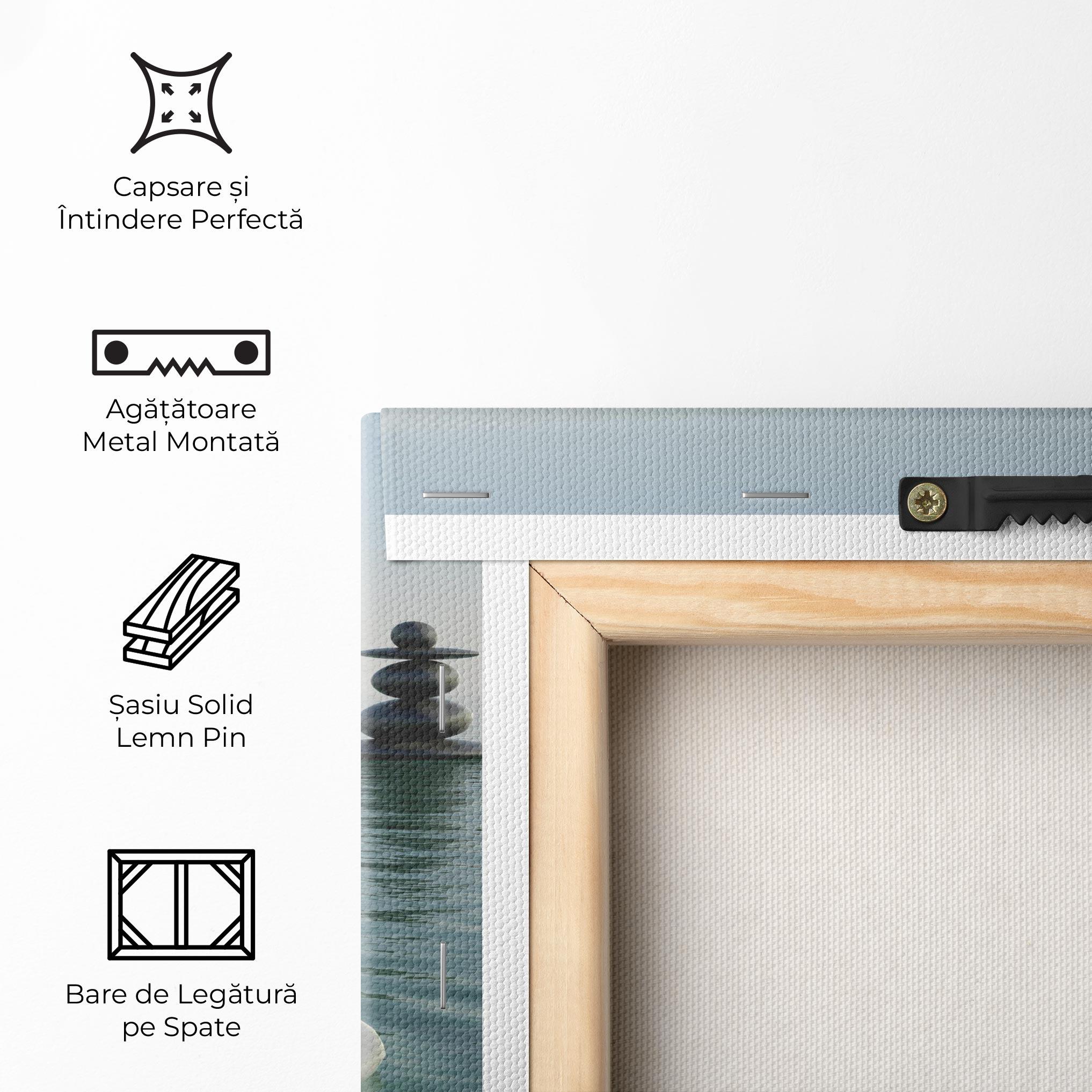 Tablou Canvas Zen Rock Pool mockup 5