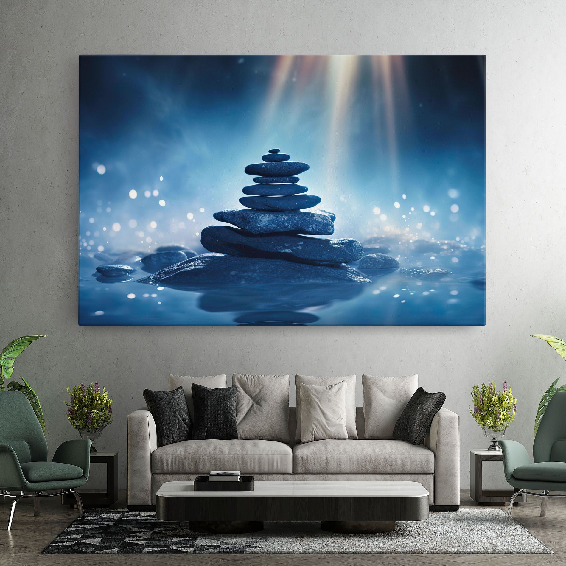 Blue Light Stone mockup 7