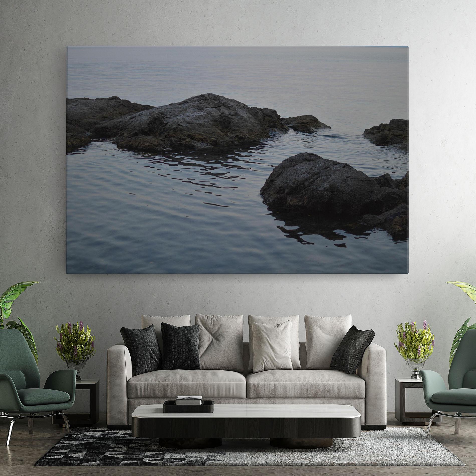 Tablou Canvas Calm Water Stones mockup 7