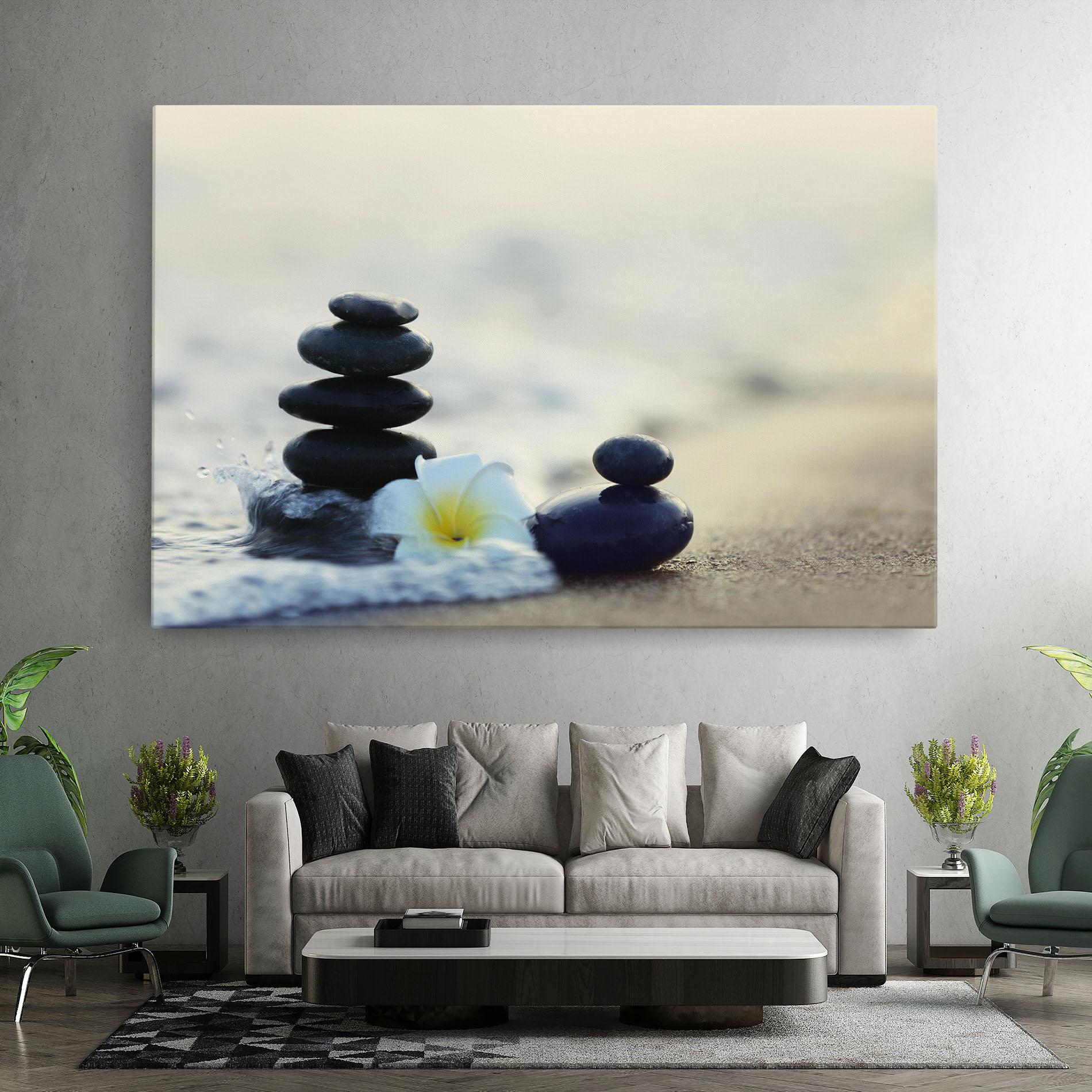 Tablou Canvas Flower Sea Flower mockup 7