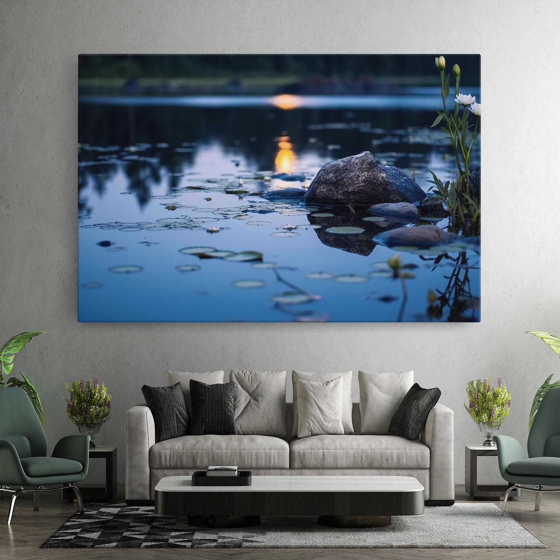 Tablou Canvas Water Stones mockup 7