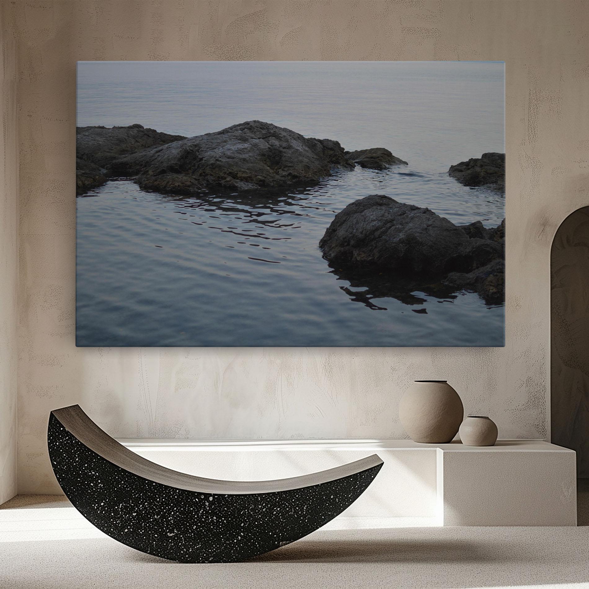 Tablou Canvas Calm Water Stones mockup 8