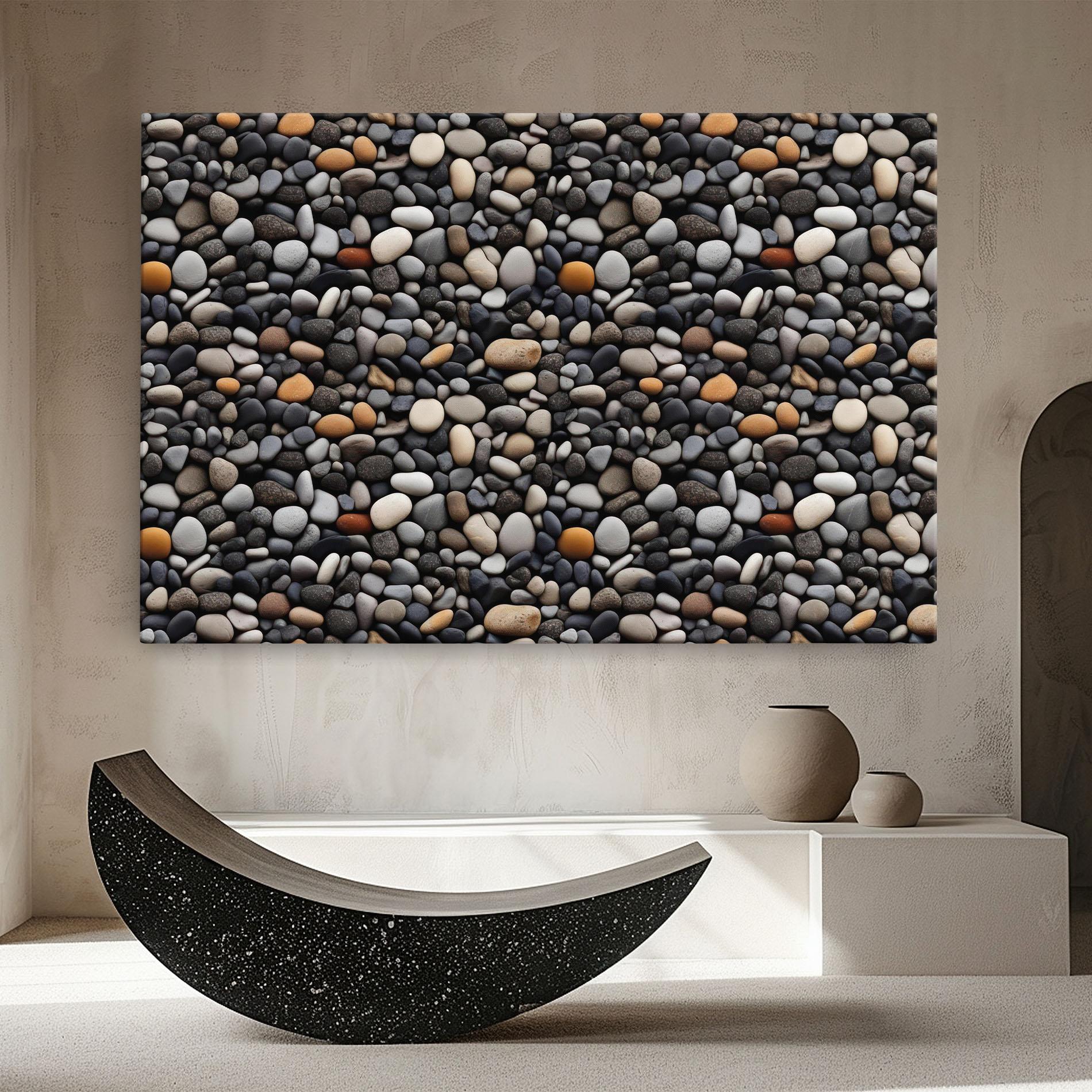 Tablou Canvas Sea Rocks Color mockup 8