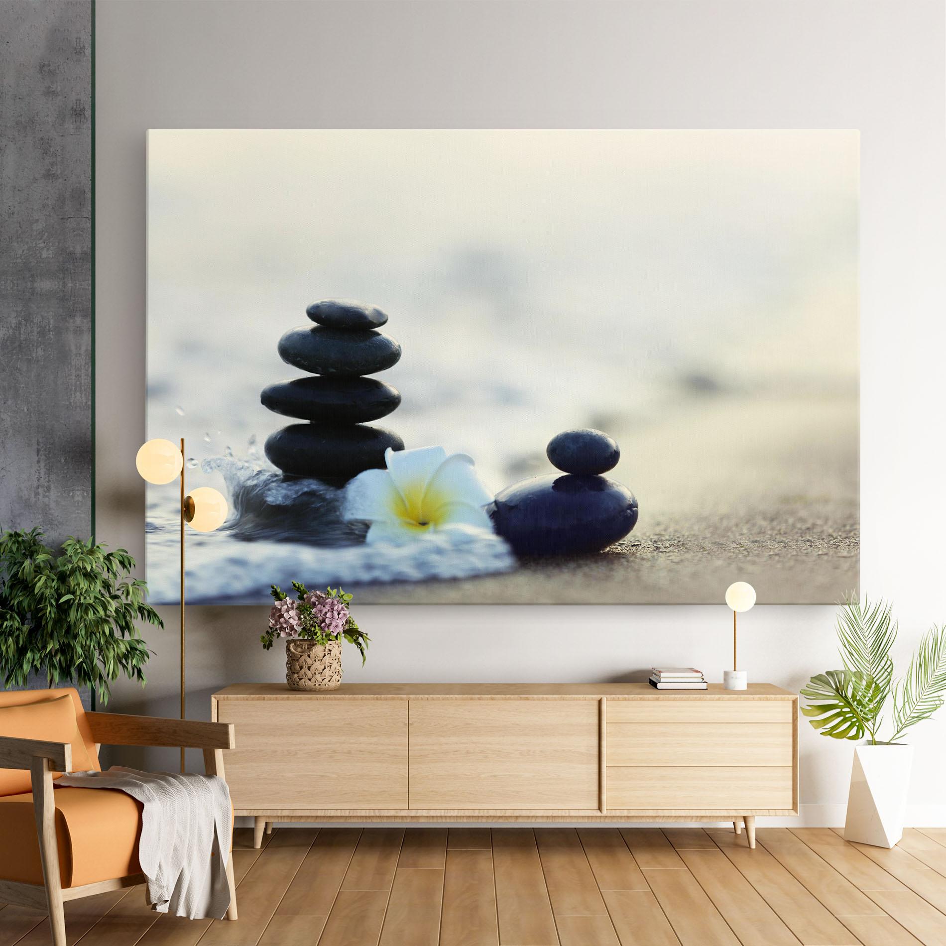 Tablou Canvas Flower Sea Flower mockup 9