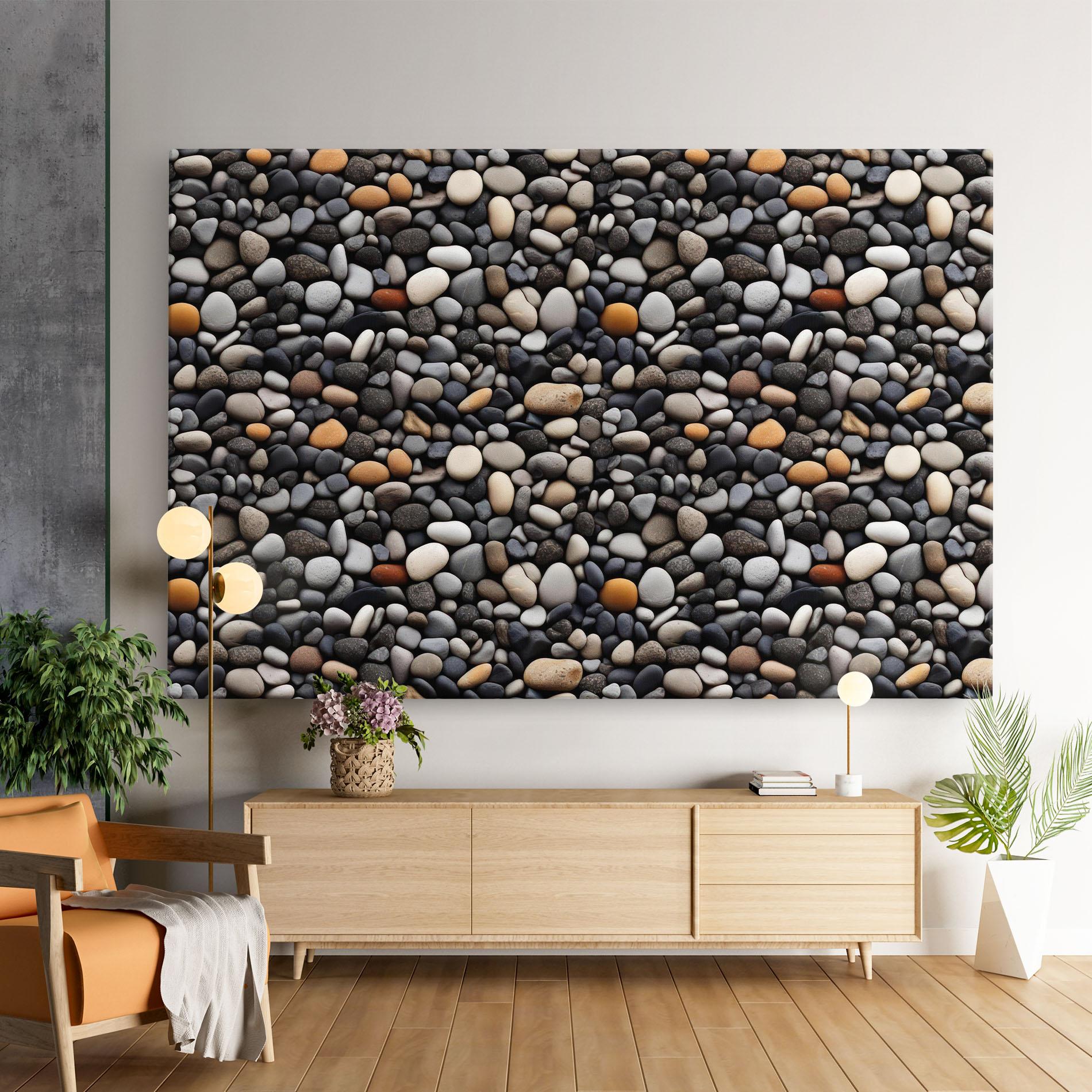 Tablou Canvas Sea Rocks Color mockup 9