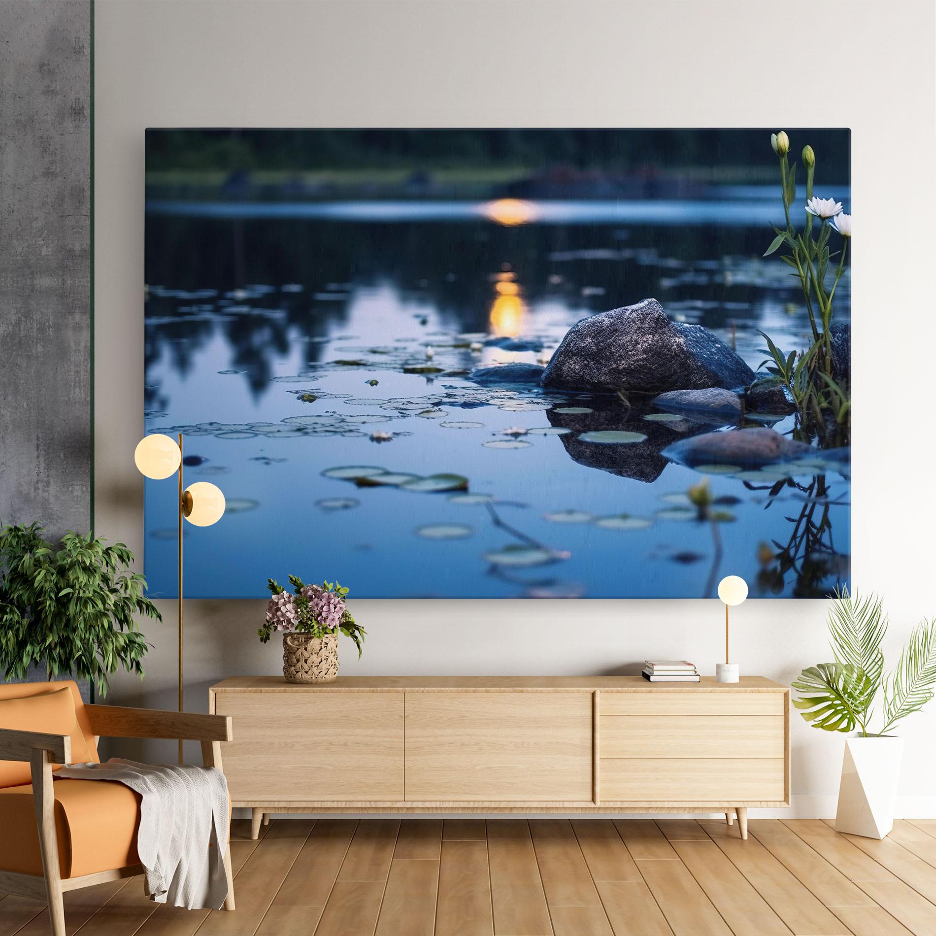 Tablou Canvas Water Stones mockup 9