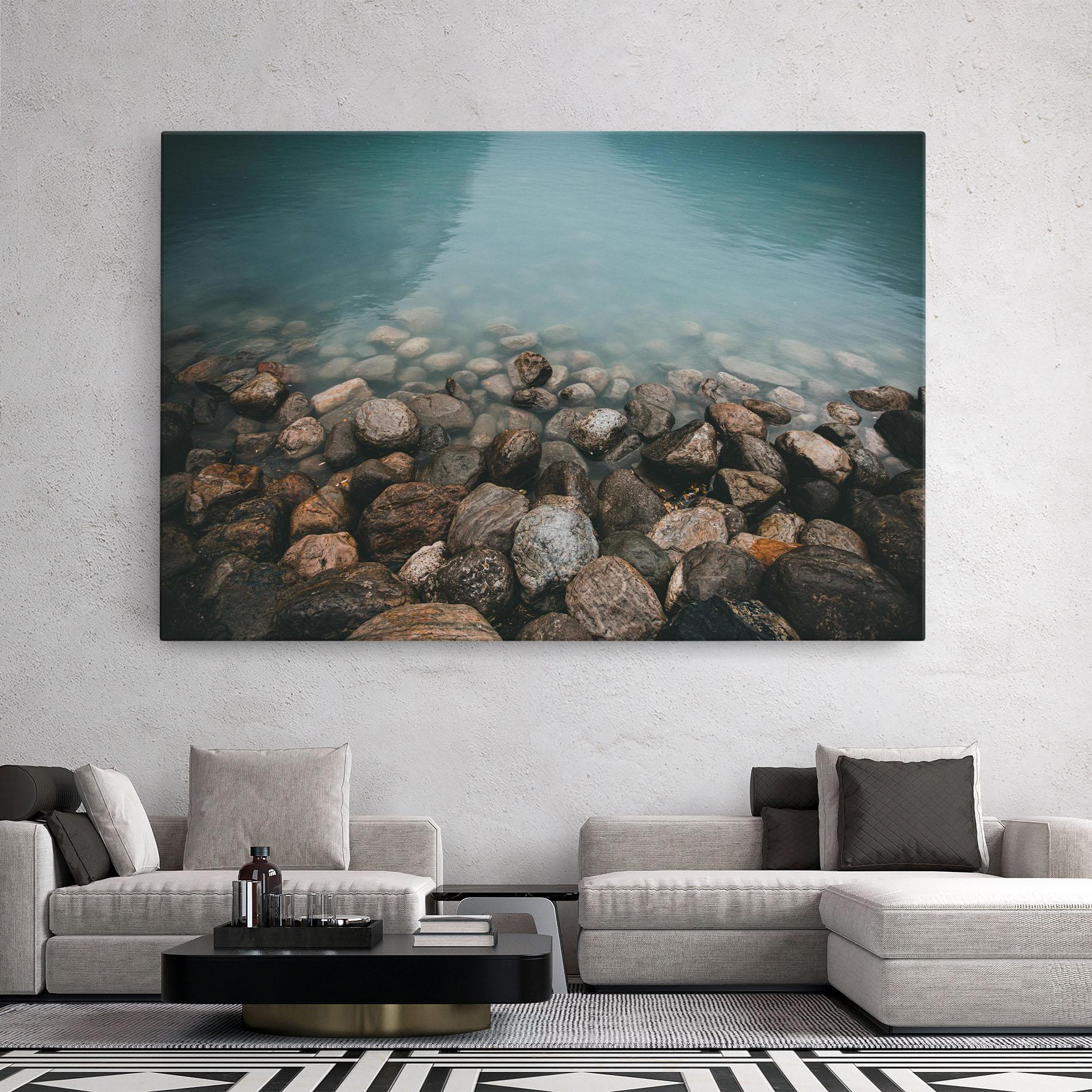 Tablou Canvas Canada Stones mockup 2