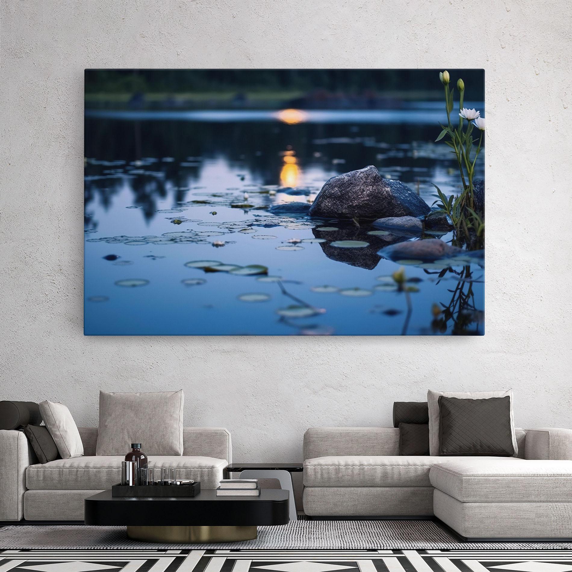 Tablou Canvas Water Stones mockup 2