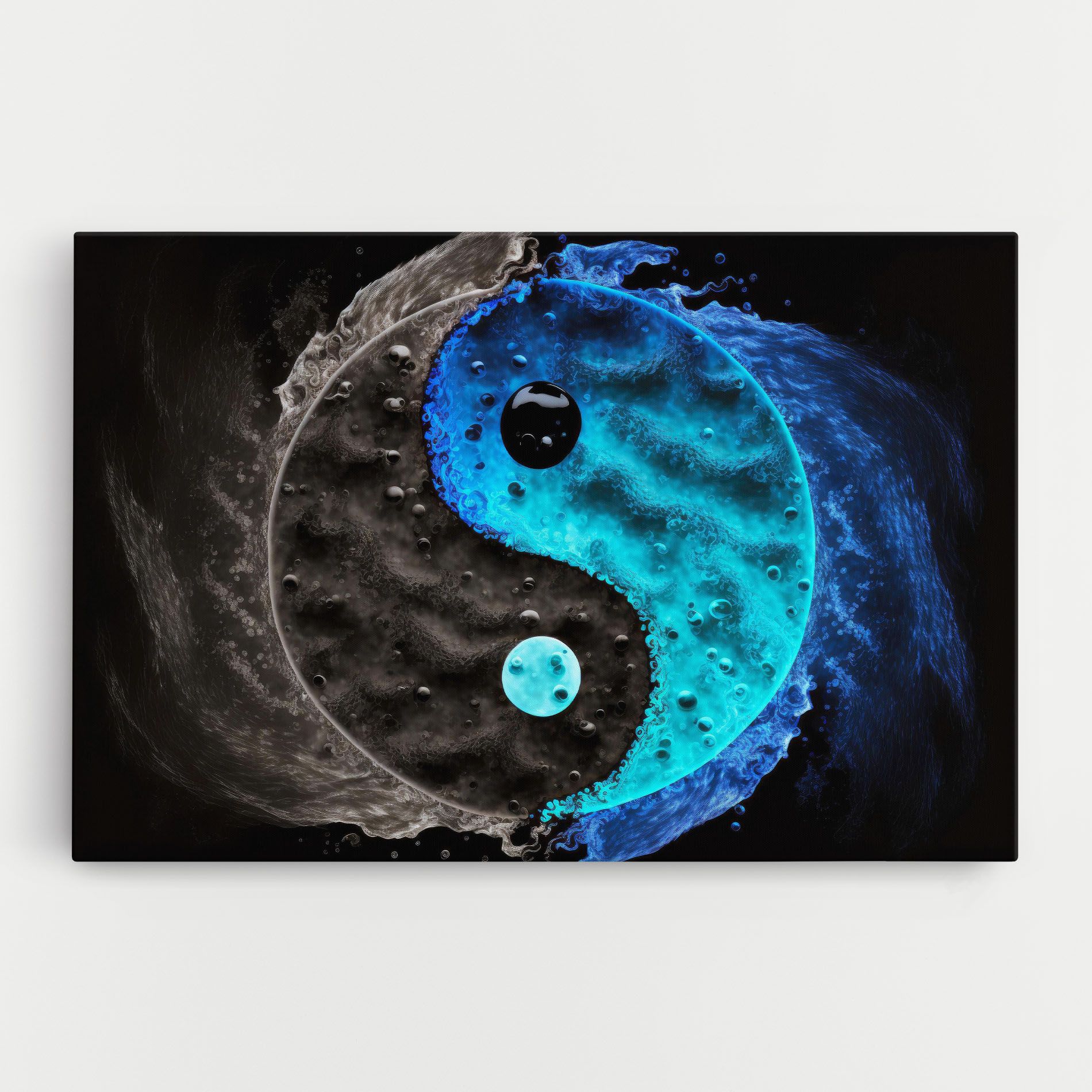 Blue Water Yinyang mockup 0
