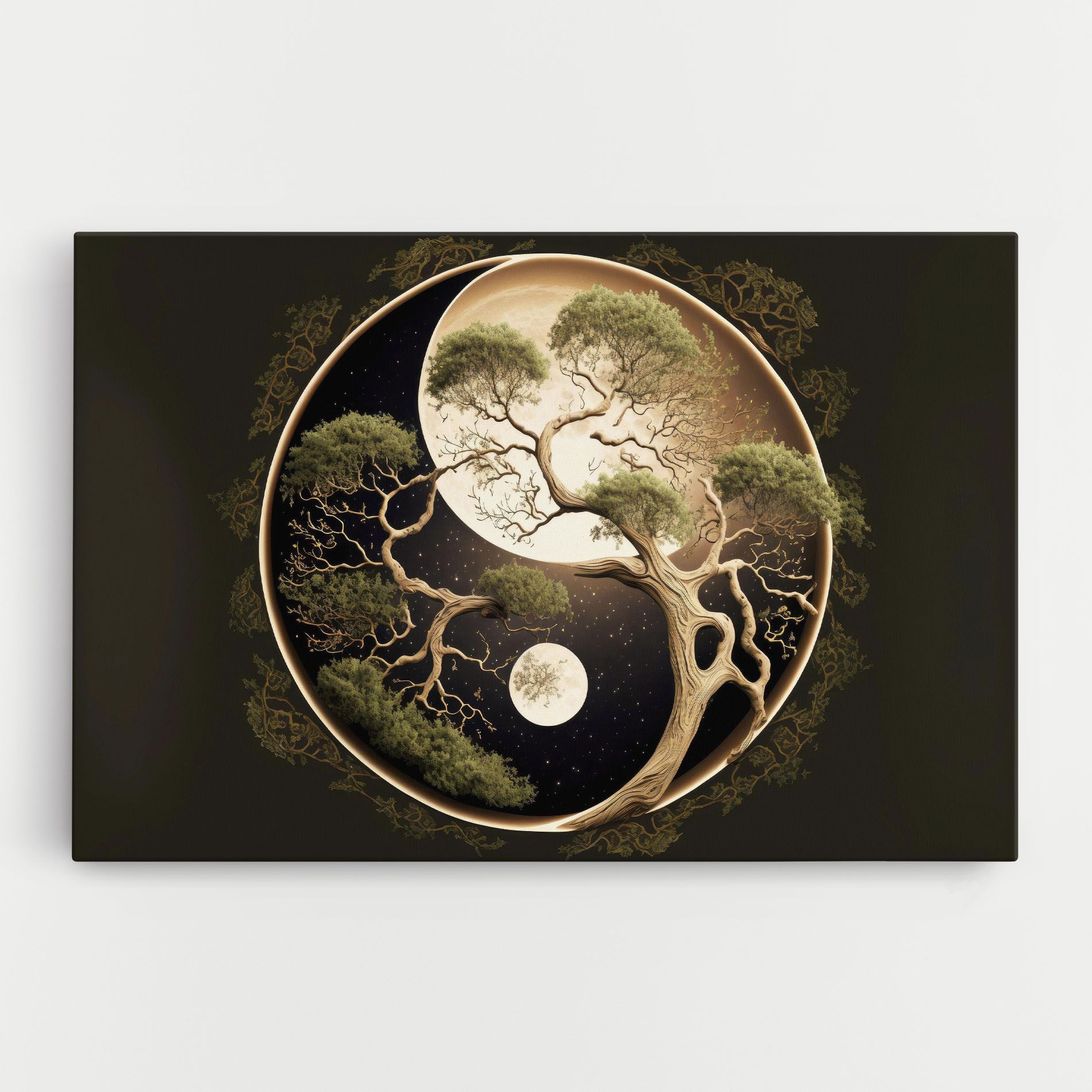Green Tree Yinyang mockup 0