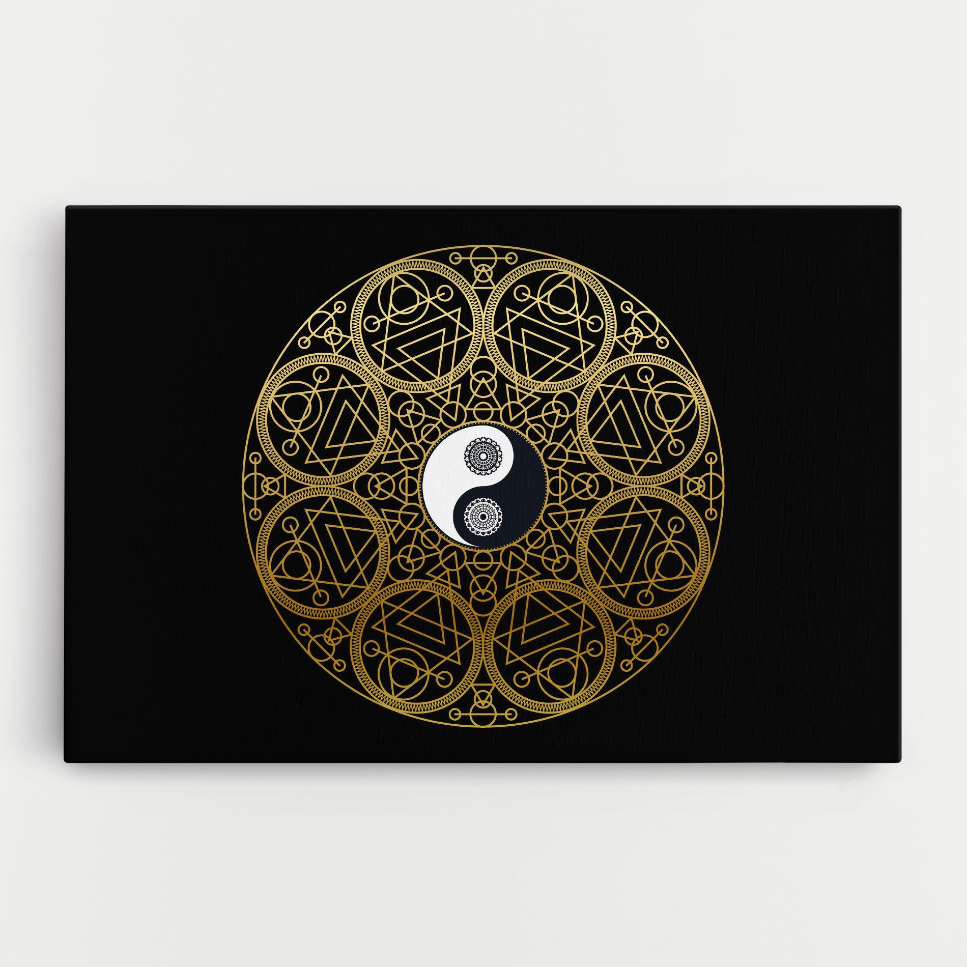 Tablou Canvas Meditation Mandala mockup 0