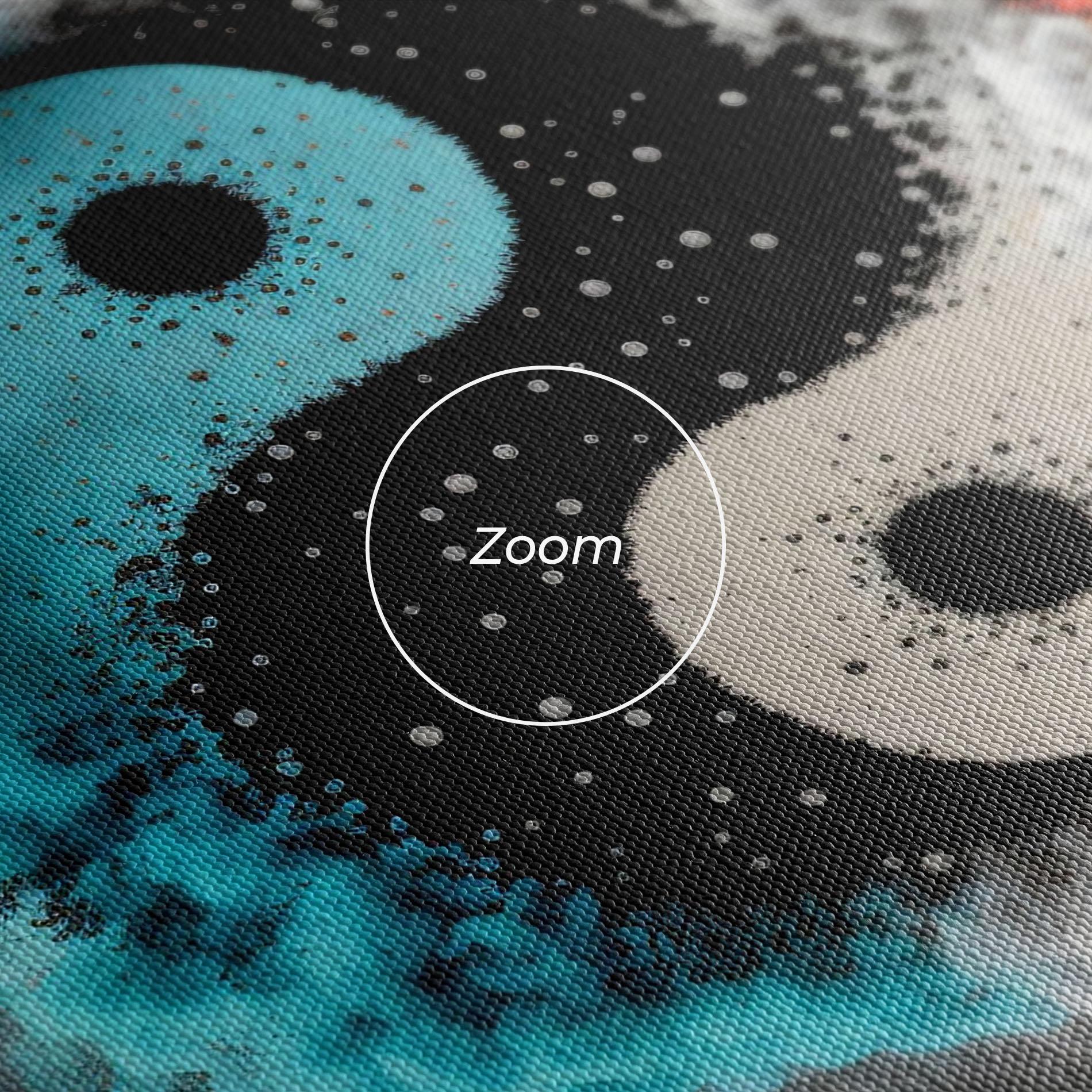 Tablou Canvas Blue Smoke Yinuang mockup 3