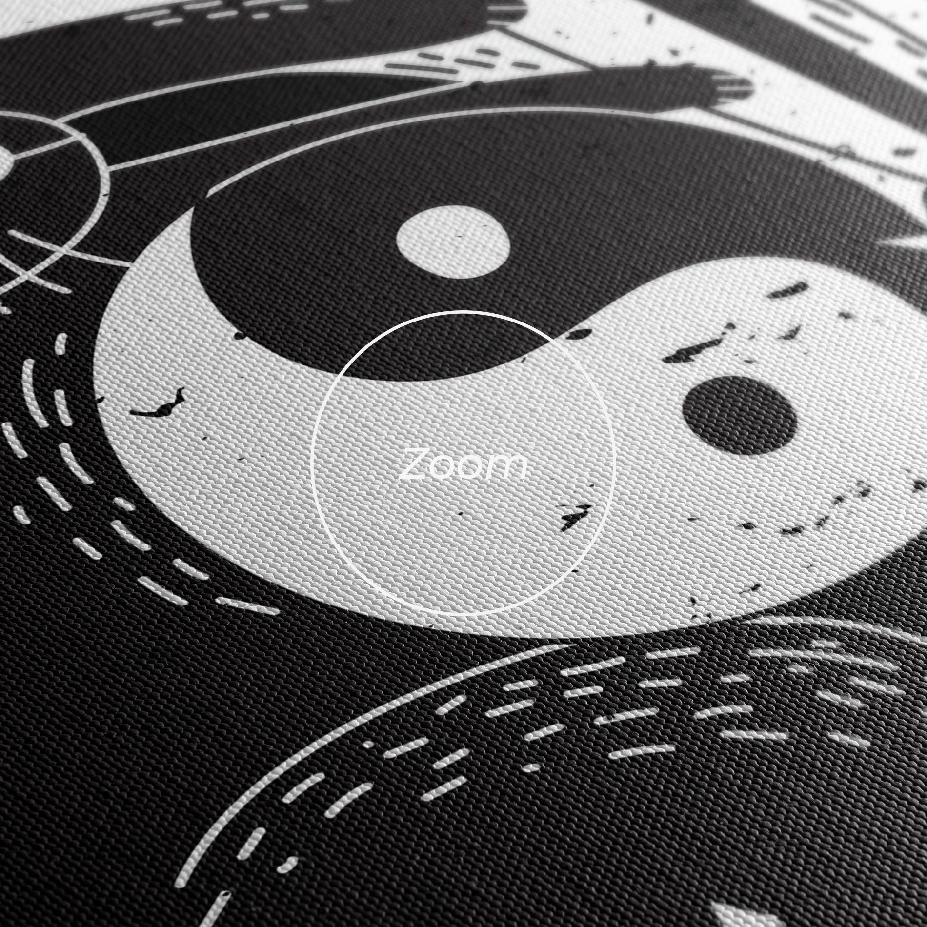 Bunny Yinyang mockup 3