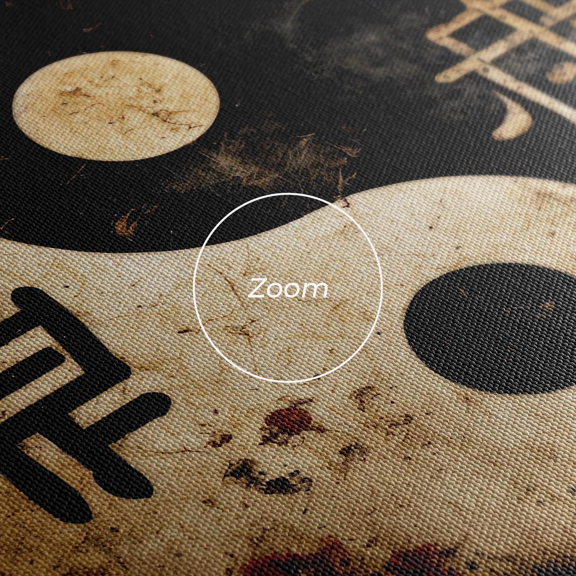 Tablou Canvas Chinese Yinyang mockup 3