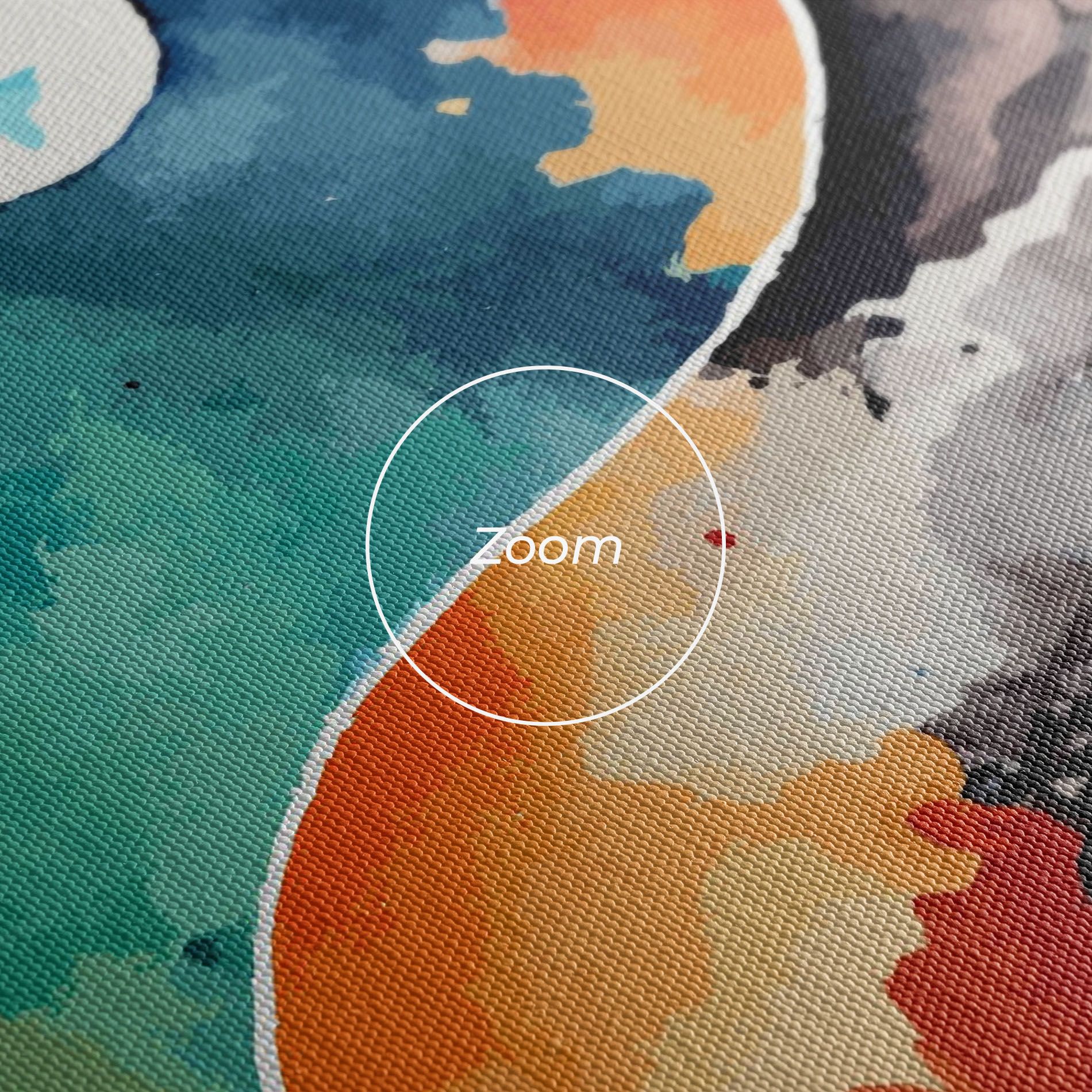 Earth Yinyang Art mockup 3