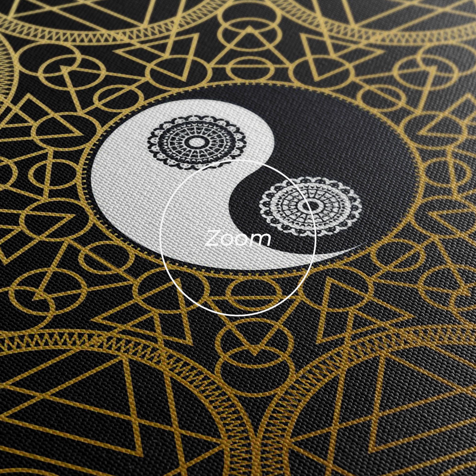 Tablou Canvas Meditation Mandala mockup 3