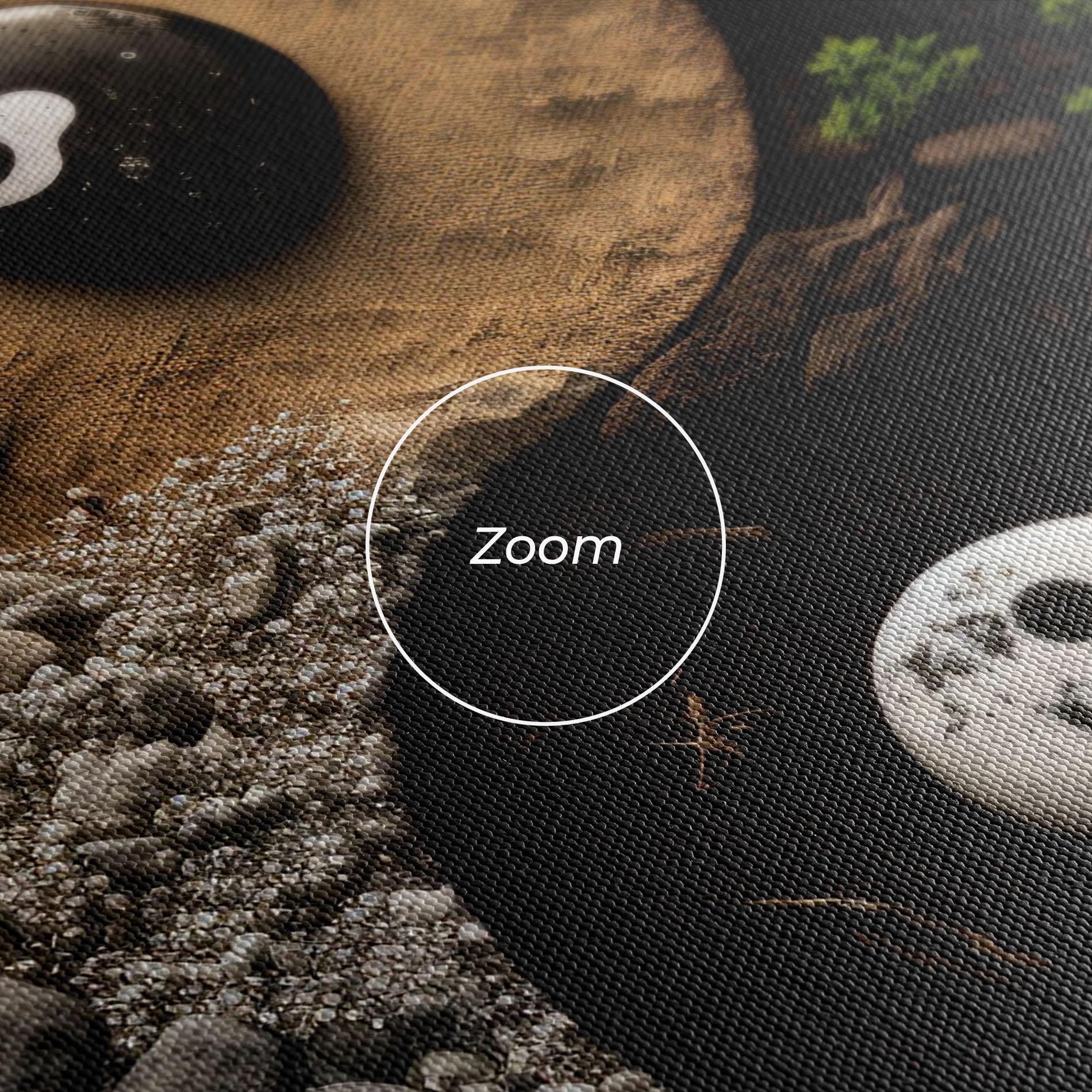 Tablou Canvas Nature Yinyang mockup 3