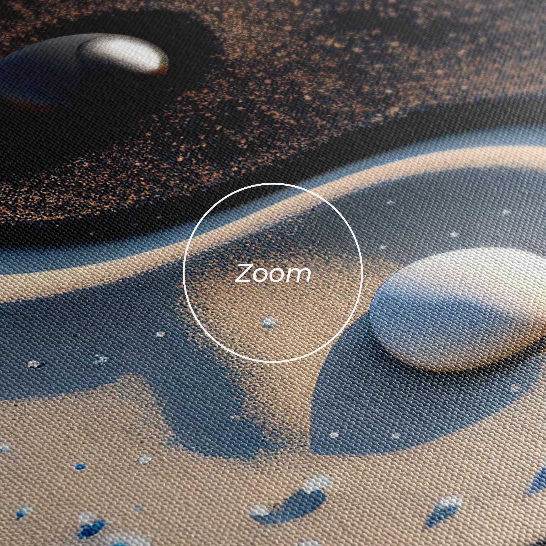 Tablou Canvas Pretty Sand Yinyang mockup 3