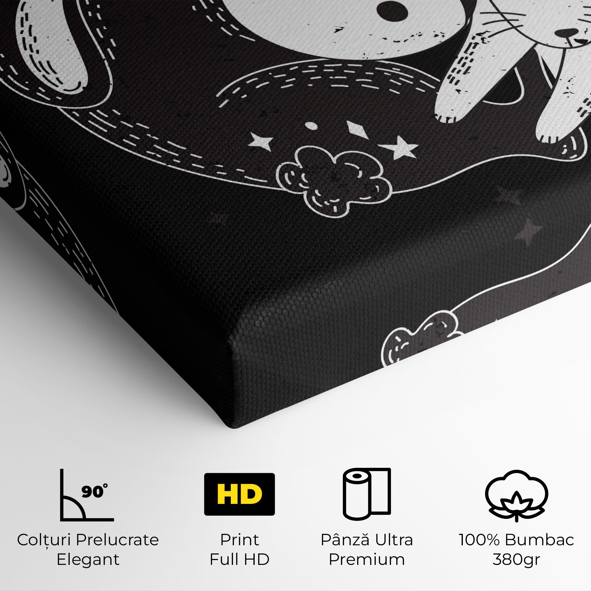 Bunny Yinyang mockup 4