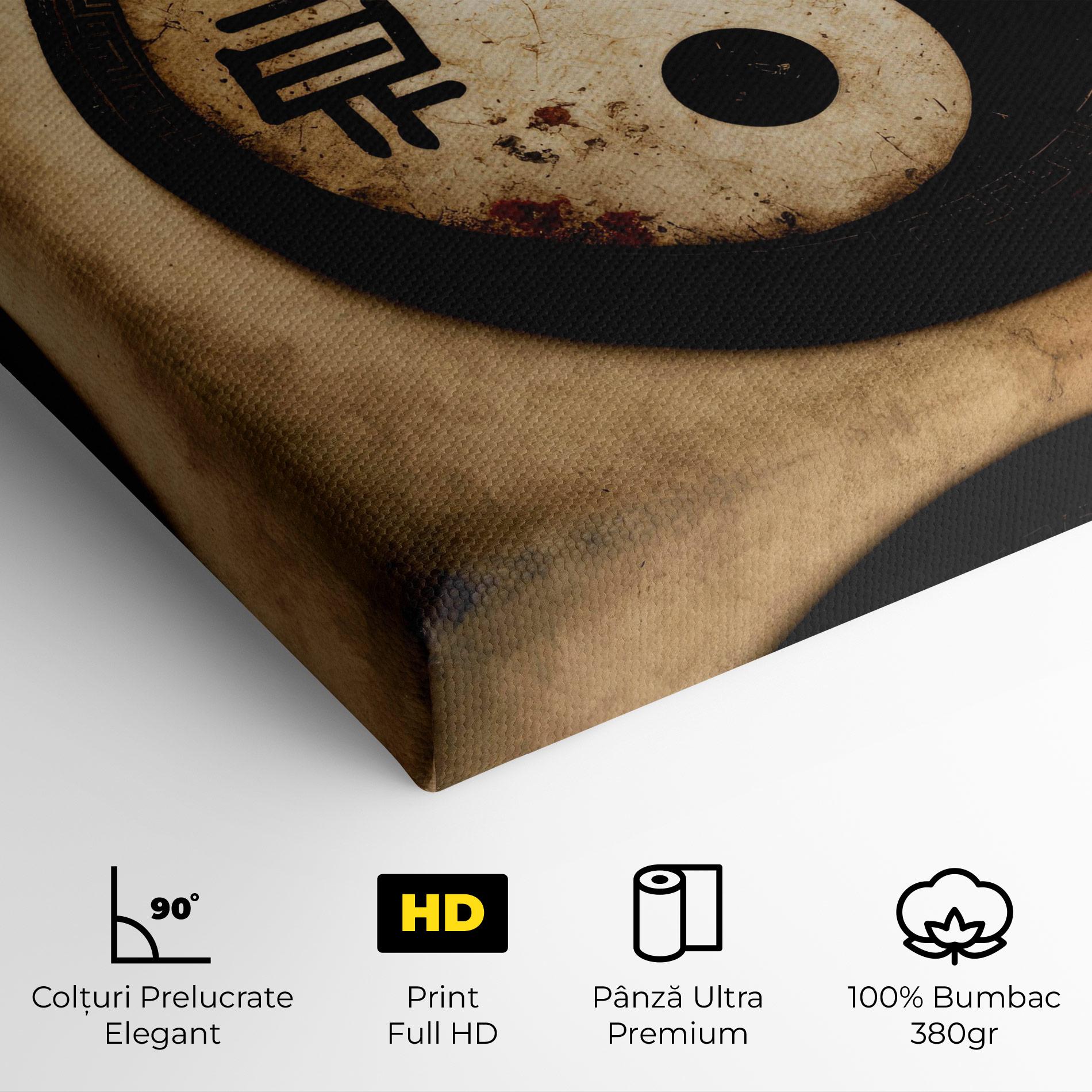 Tablou Canvas Chinese Yinyang mockup 4