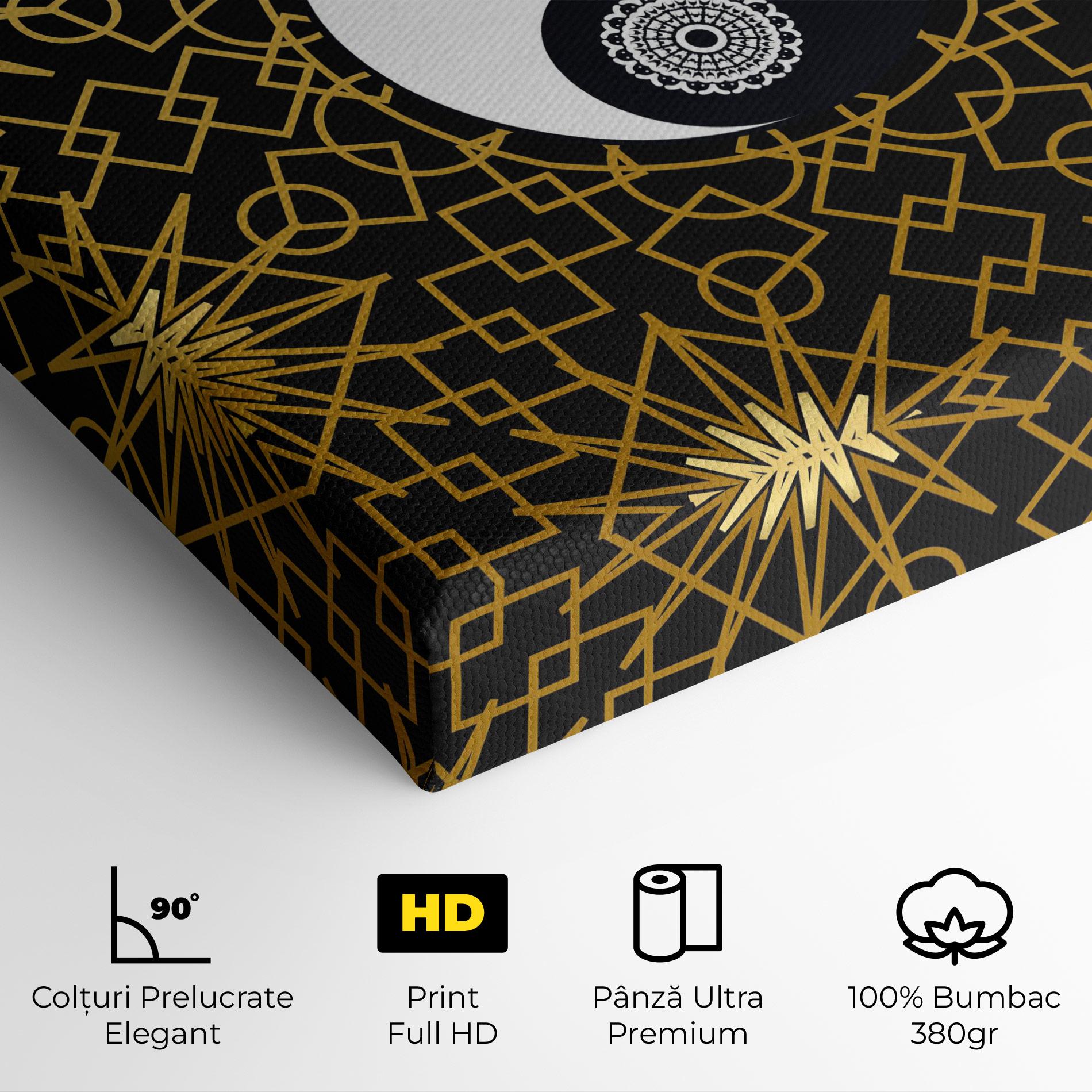 Tablou Canvas Meditation Yin Yang mockup 4