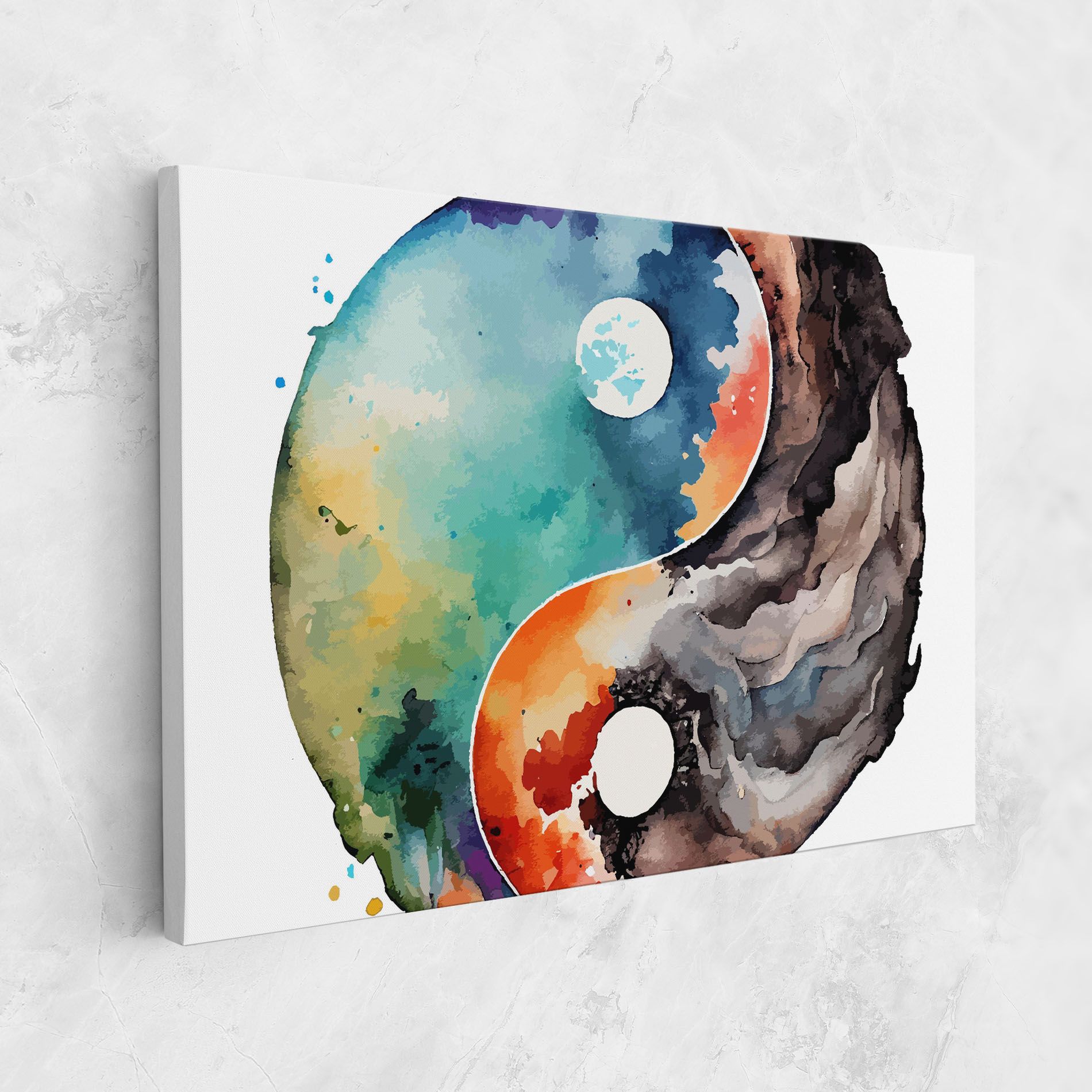 Earth Yinyang Art mockup 1