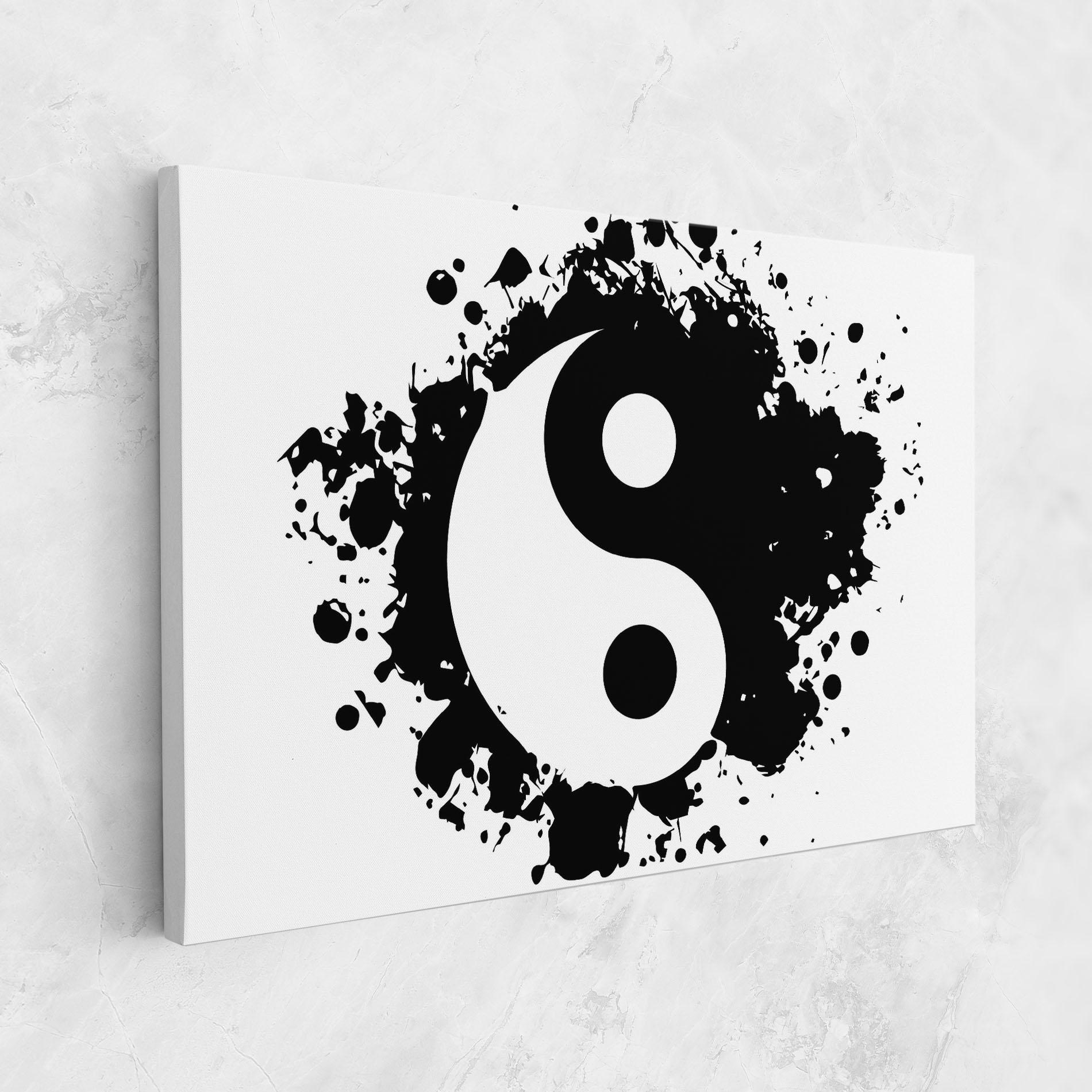 Tablou Canvas Yinyang Harmony mockup 1