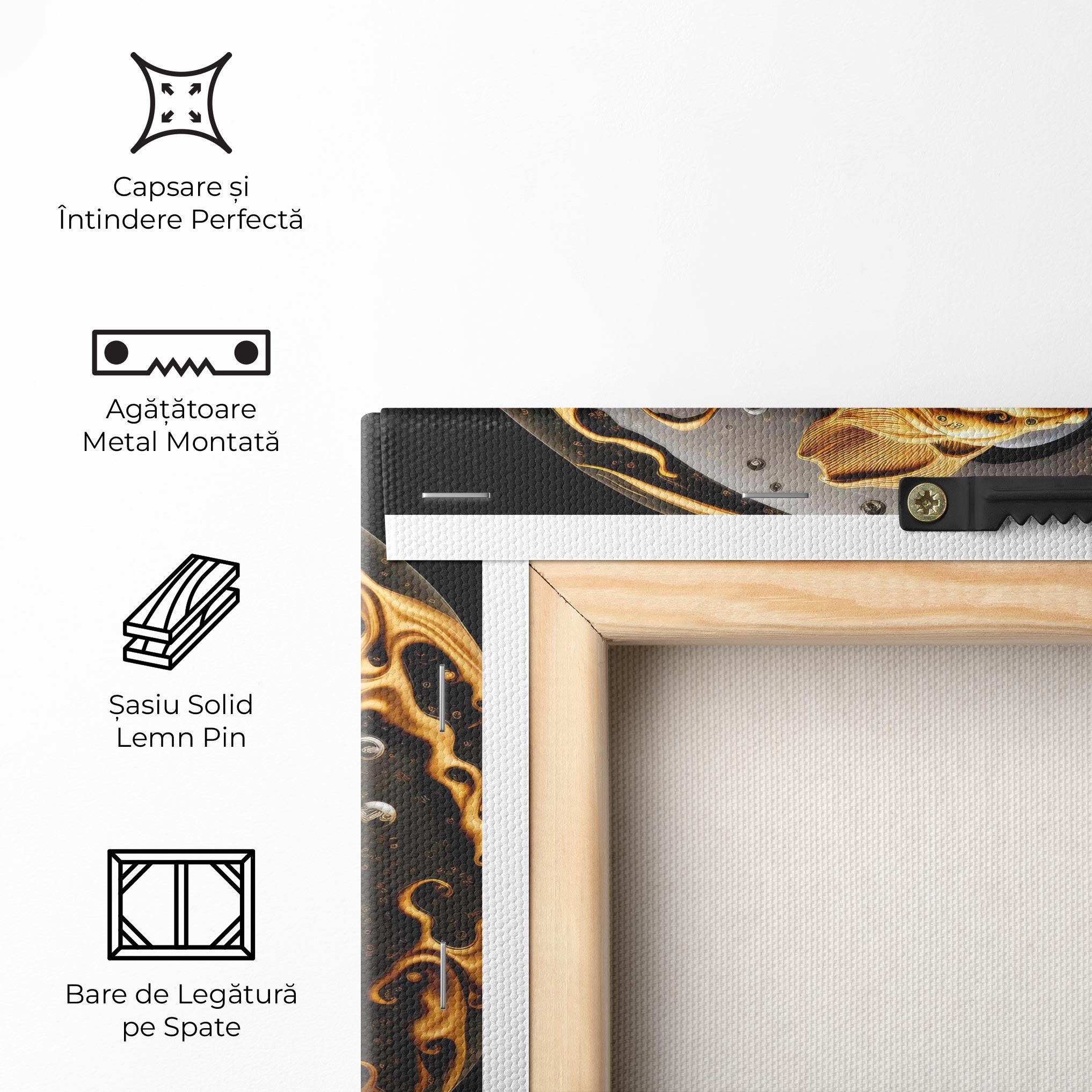 Tablou Canvas Caramel Yinyang mockup 5