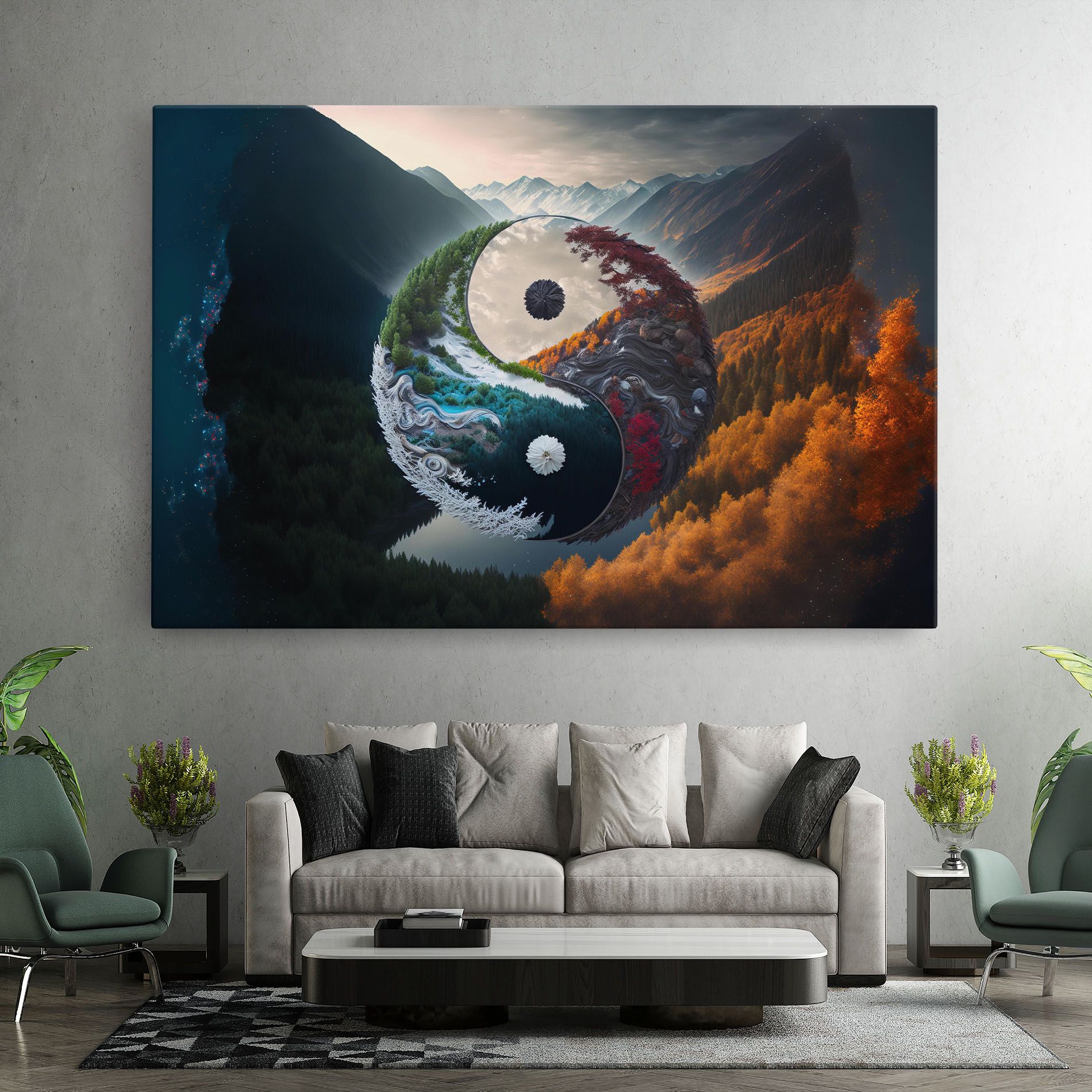 Mountain Yinyang mockup 7