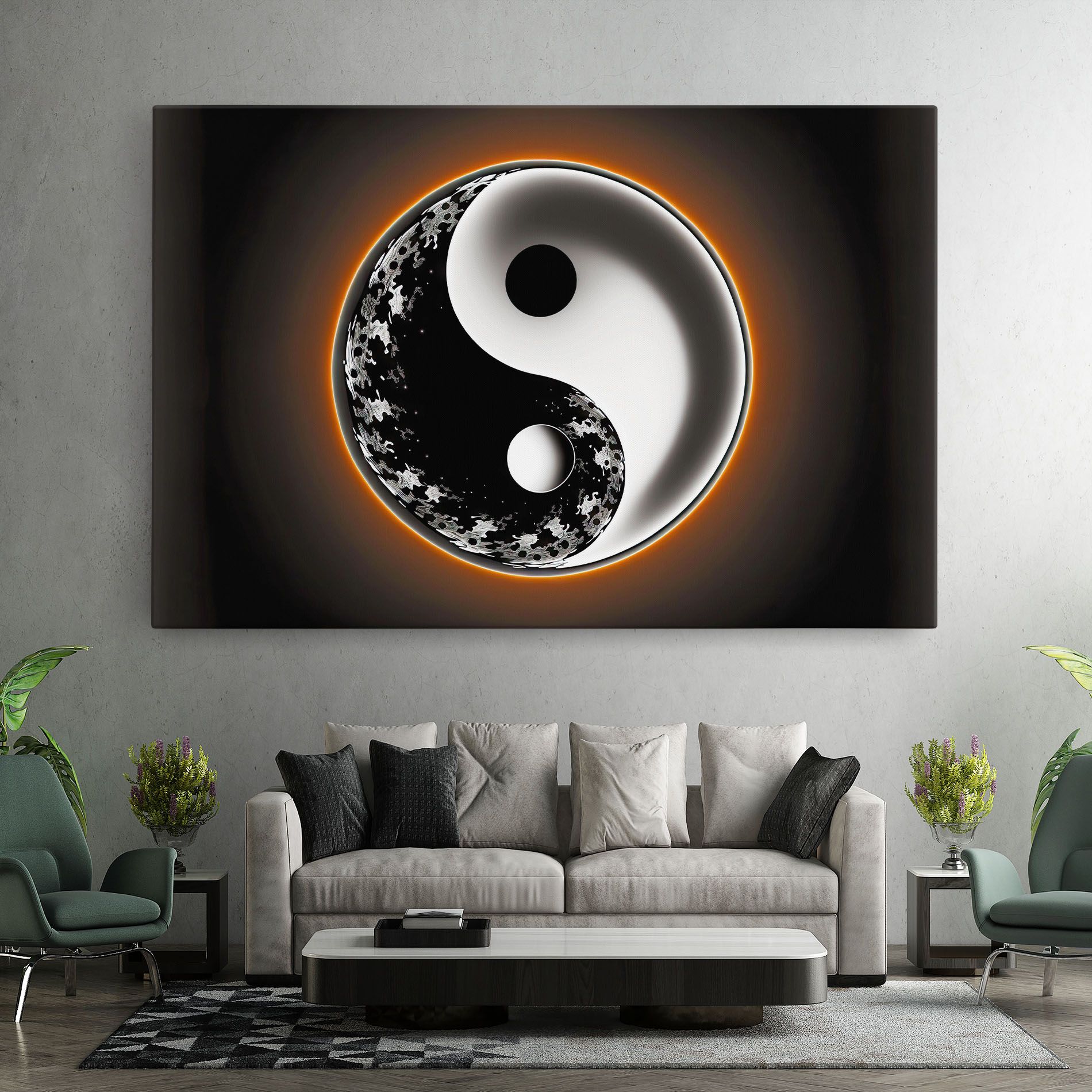 Purple Light Yinyang mockup 7