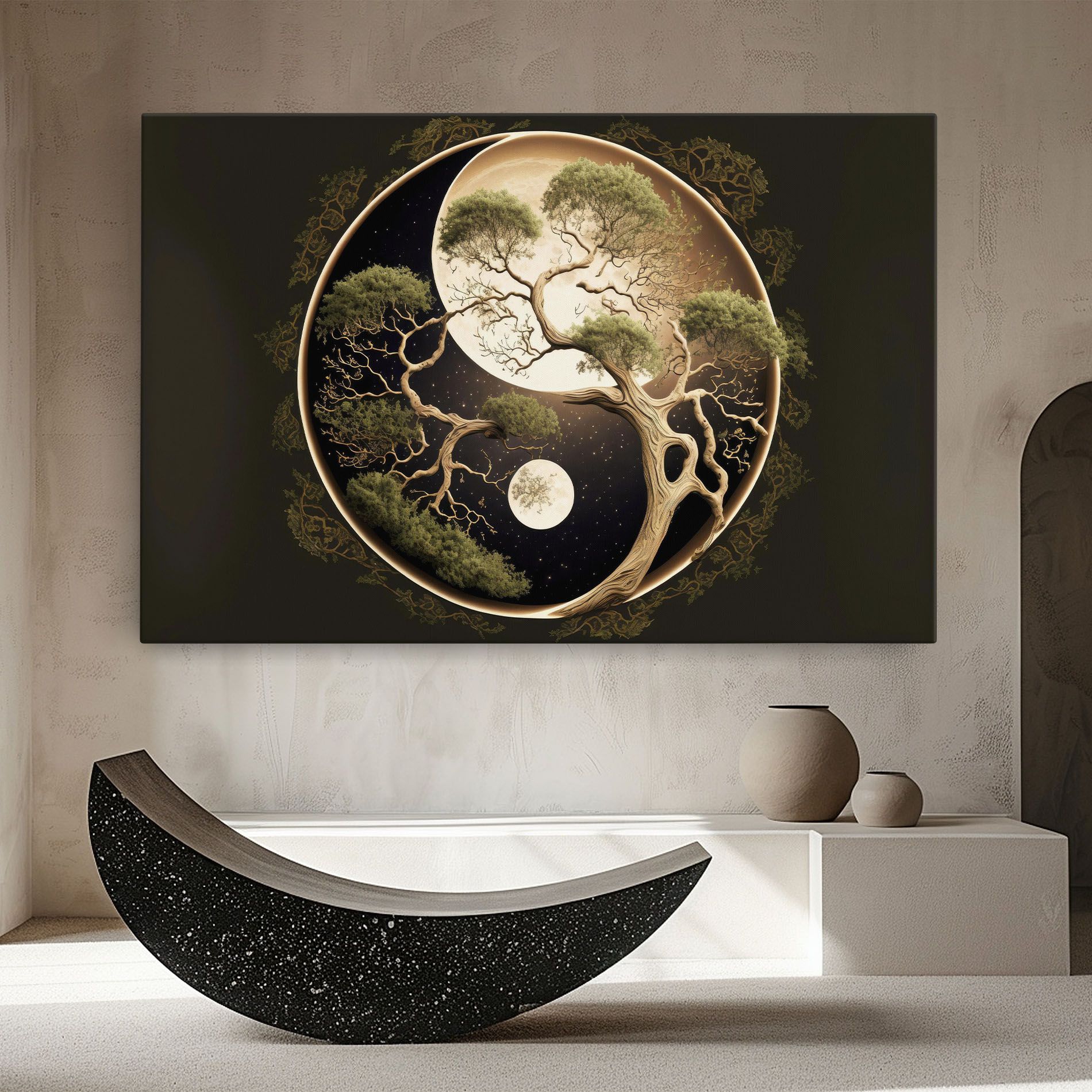 Green Tree Yinyang mockup 8