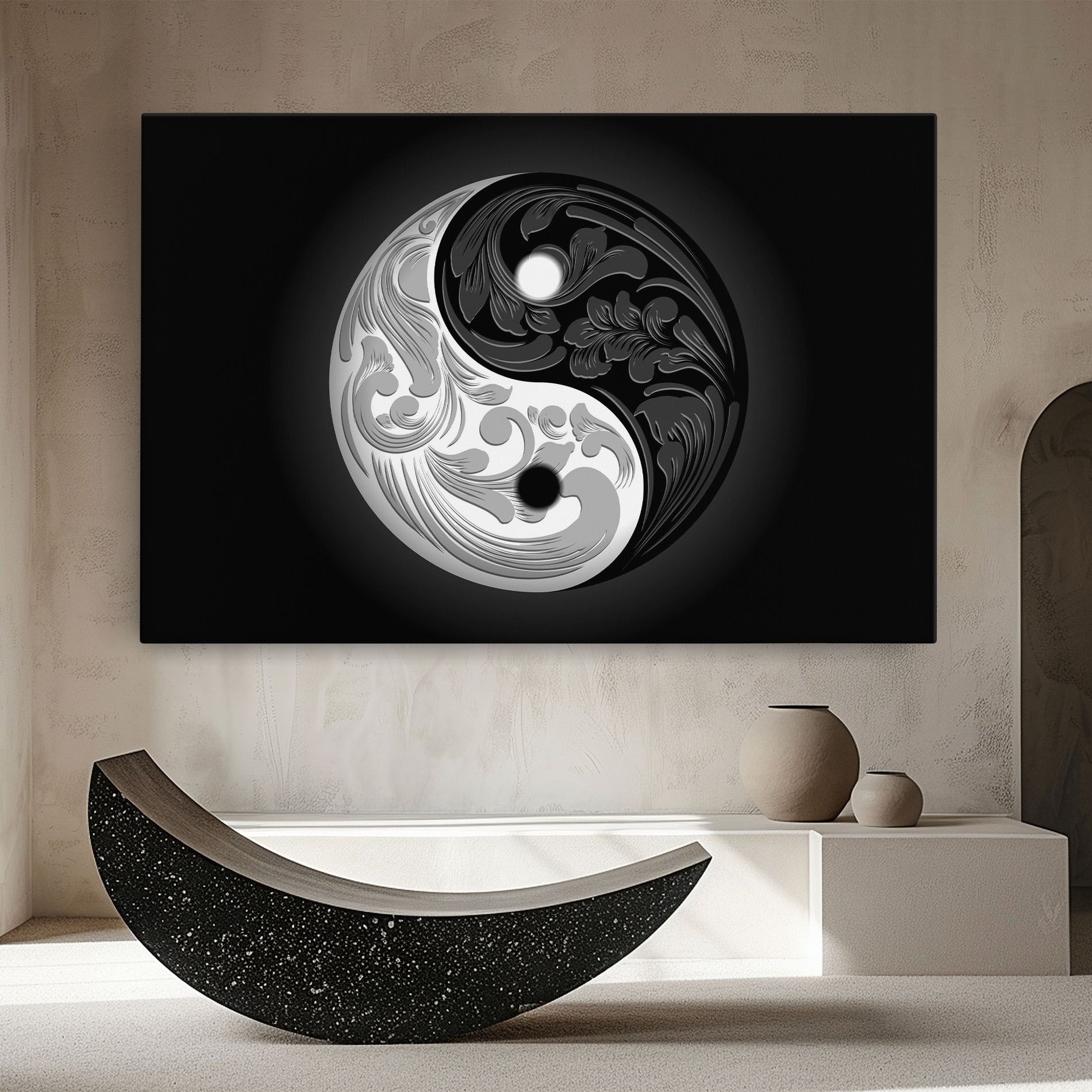 Yinyang Grey mockup 8