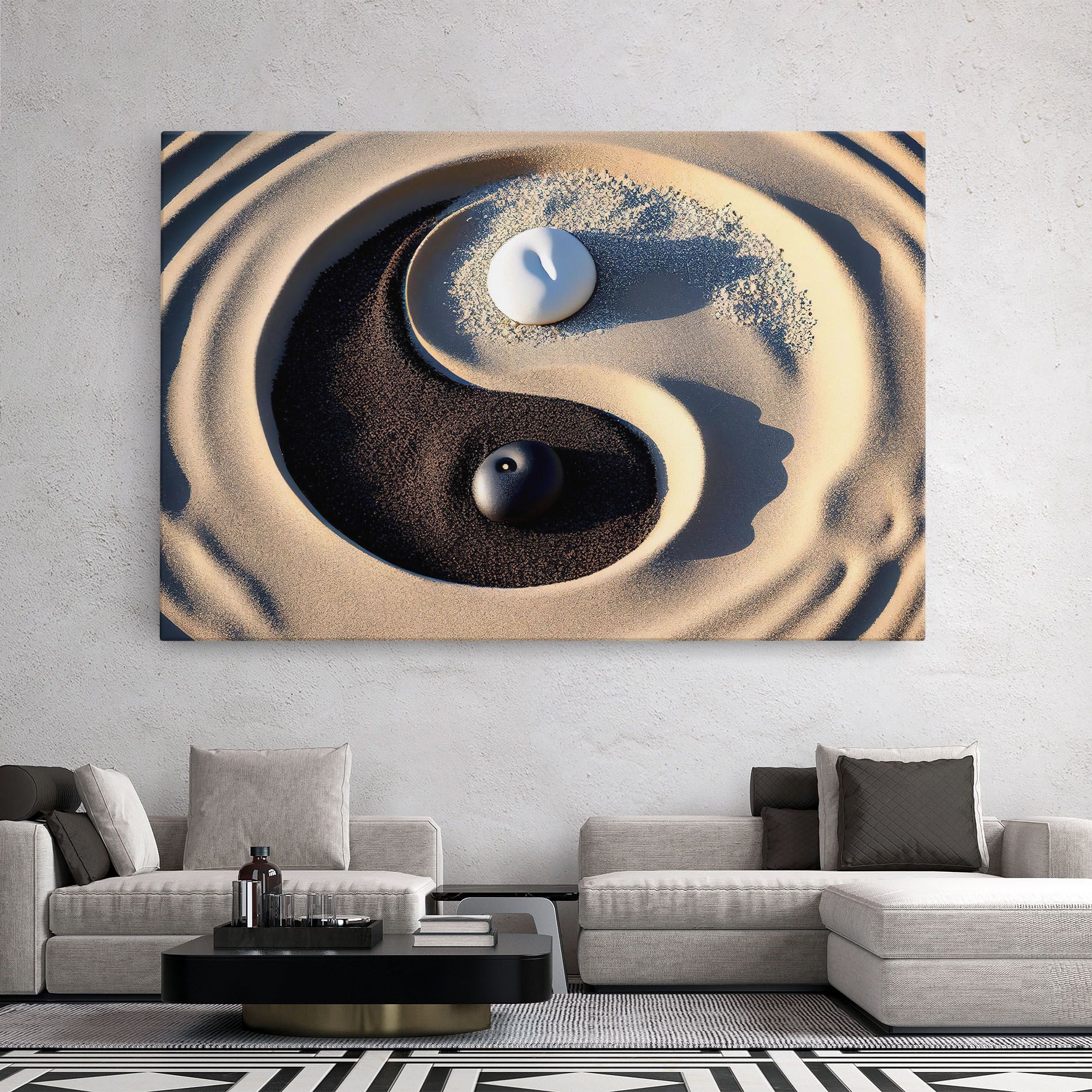 Black Sand Yinyang mockup 2