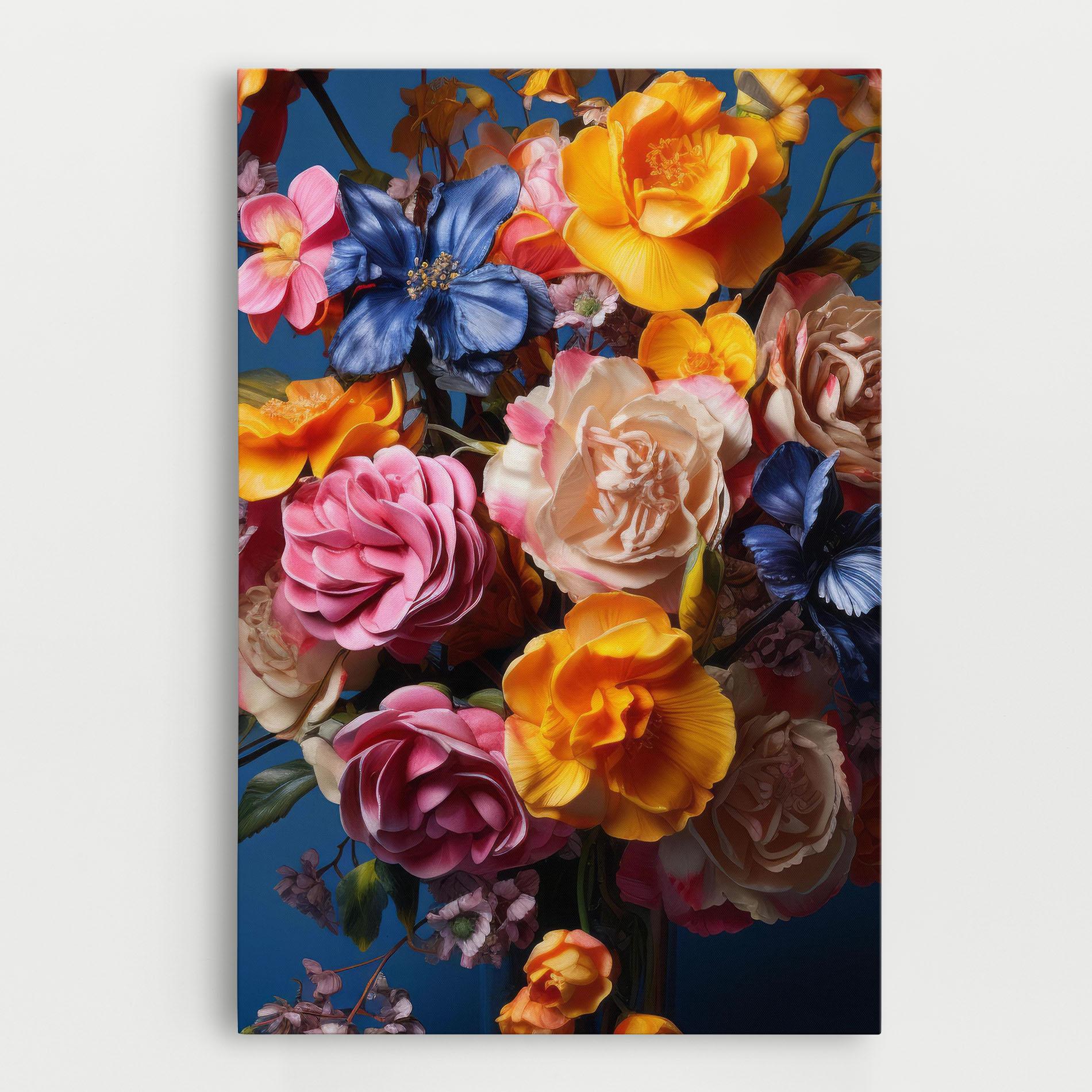 Tablou Canvas Colorful Flower Bouquet mockup 0