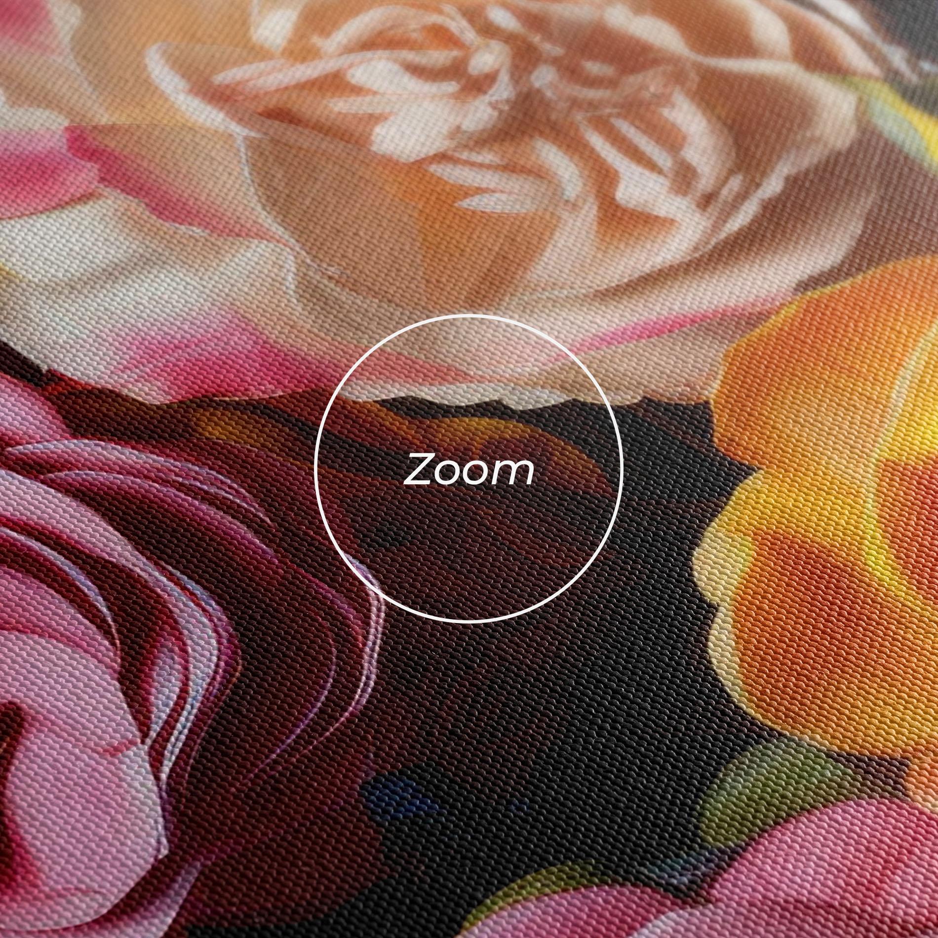 Tablou Canvas Colorful Flower Bouquet mockup 3