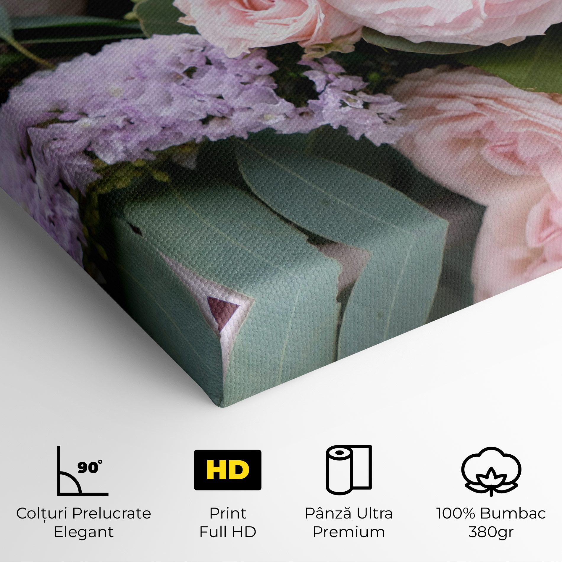 Beautiful Pink Roses mockup 4