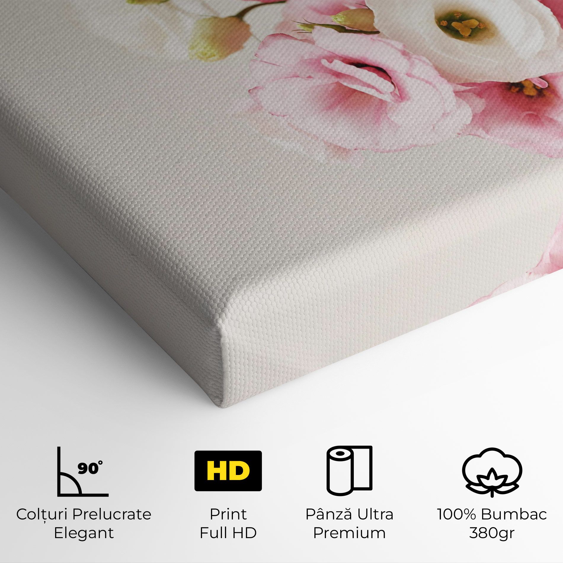 Cute Pink Flowers mockup 4