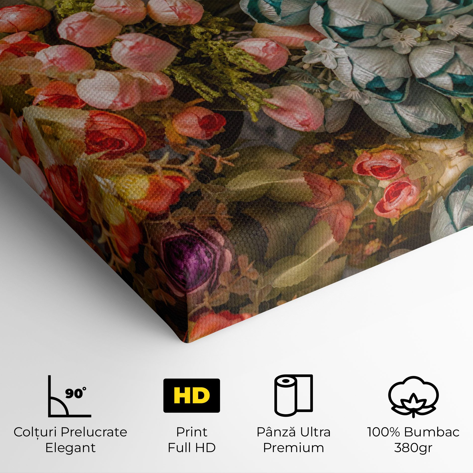 Fake Flowers Wall mockup 4