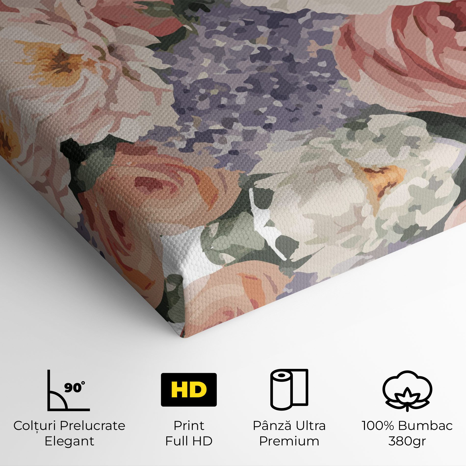 Pretty Watercolor Bouquet mockup 4