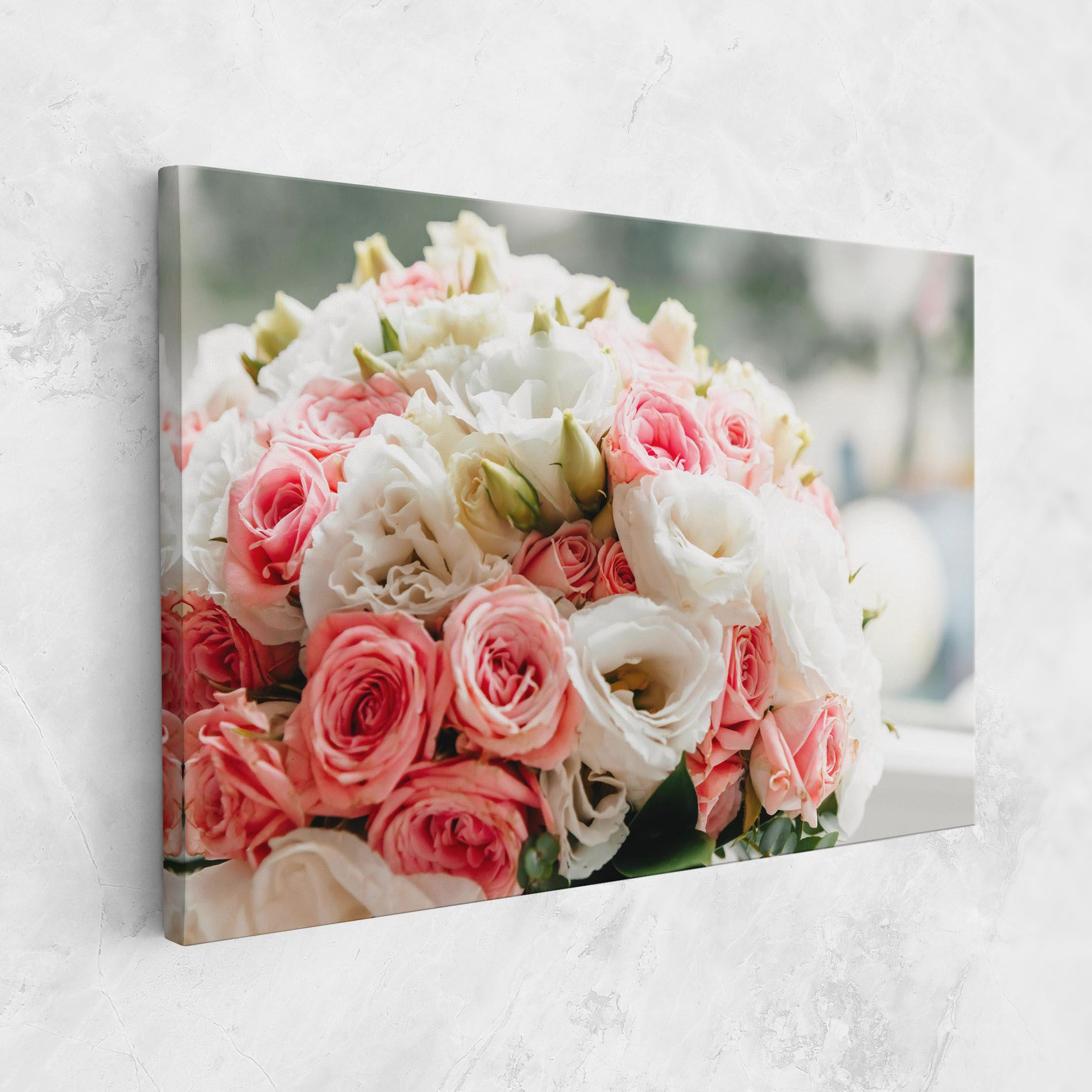 Pink Beautiful Bouquet mockup 1