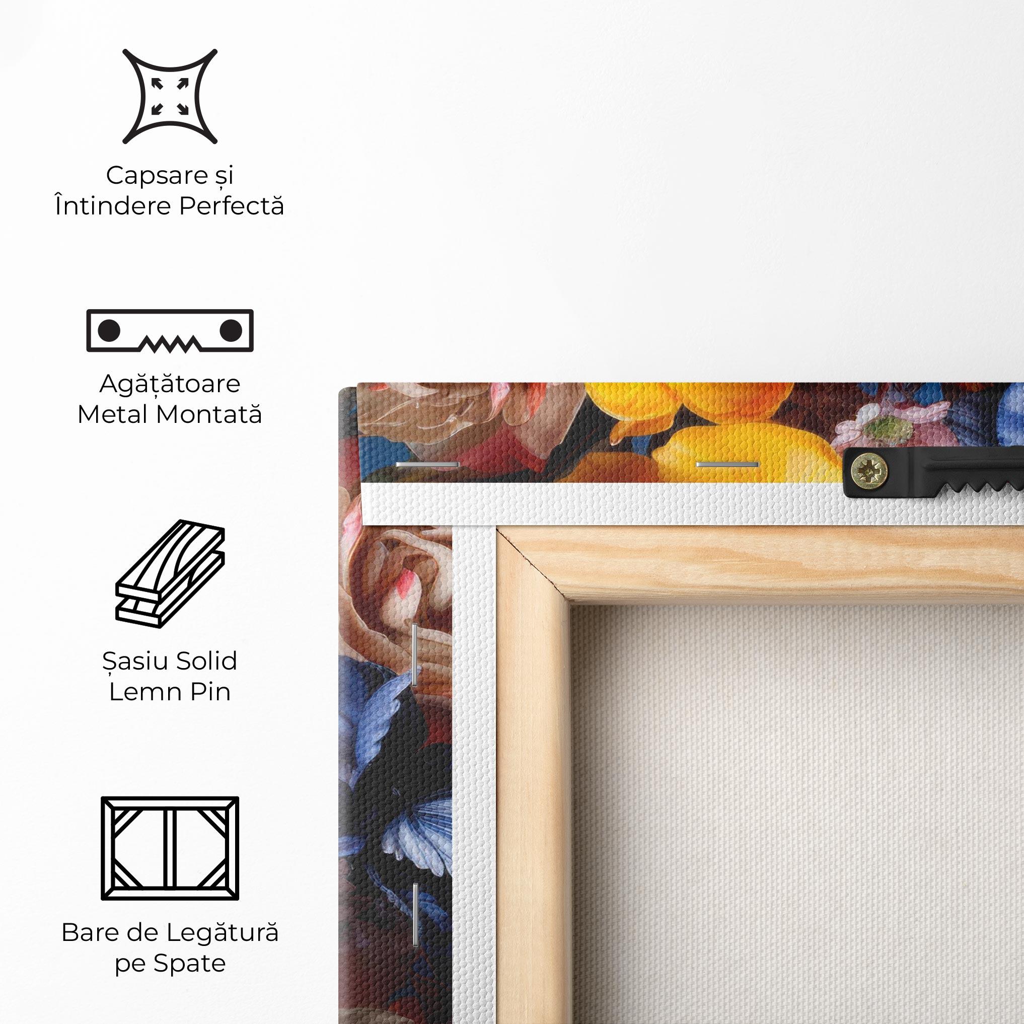 Tablou Canvas Colorful Flower Bouquet mockup 5