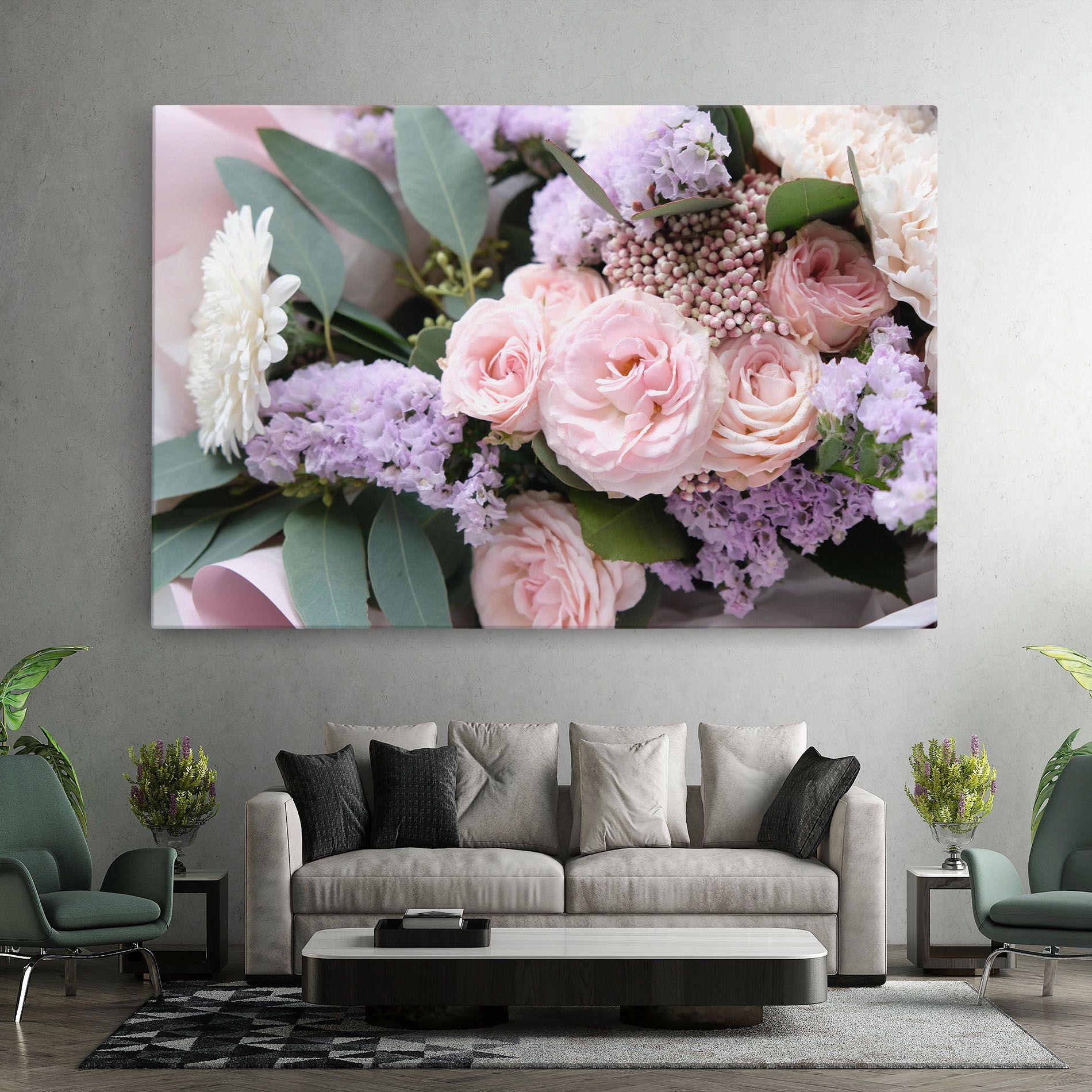 Beautiful Pink Roses mockup 7