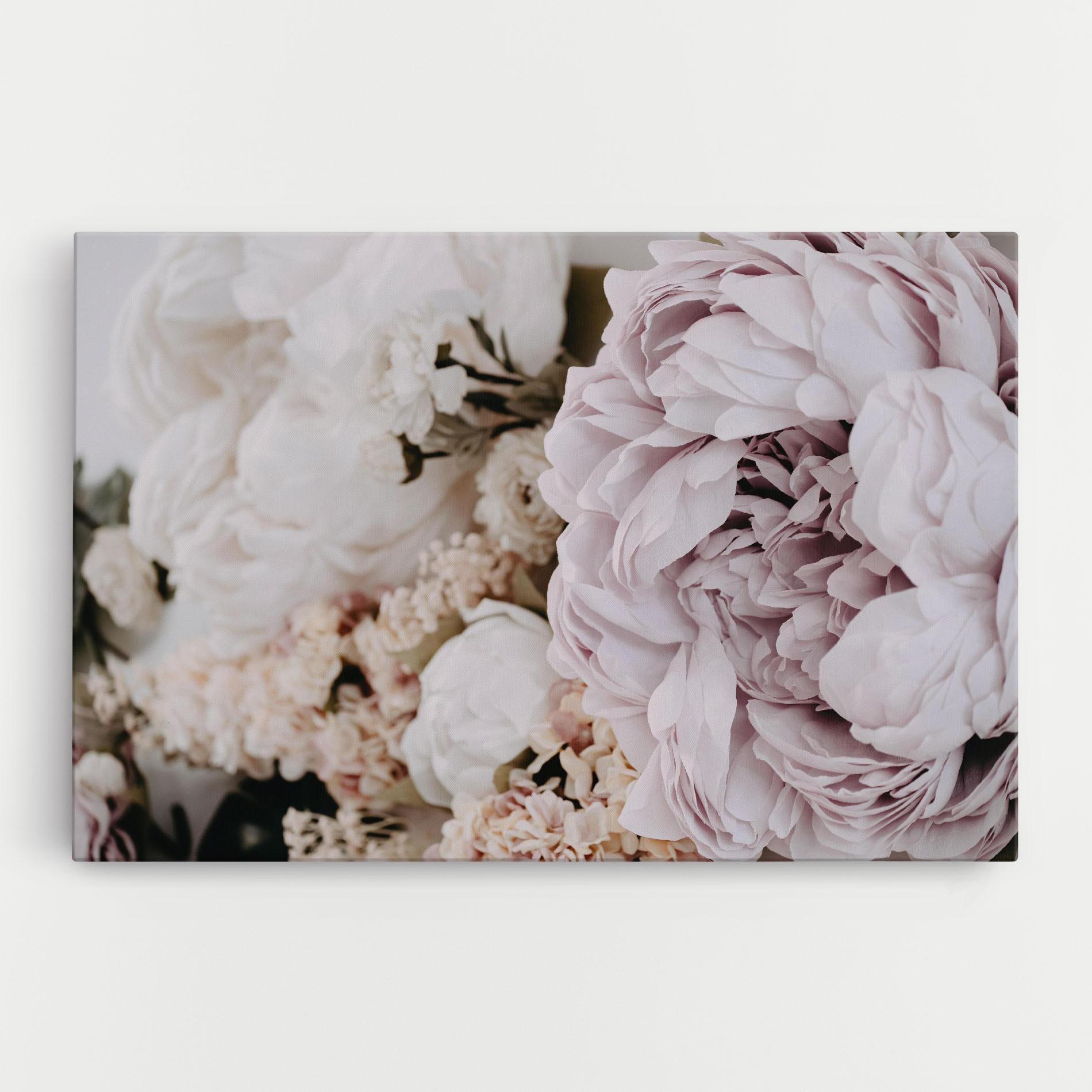 Tablou Canvas Grey Peony Bouquet mockup 0