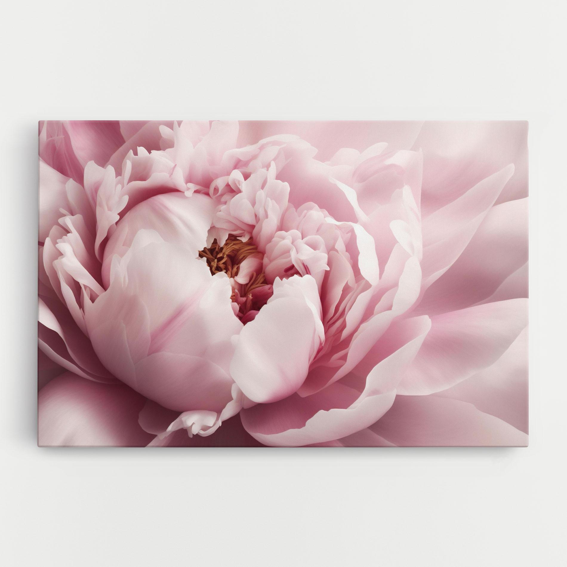 Tablou Canvas Pastel Peony Petals mockup 0