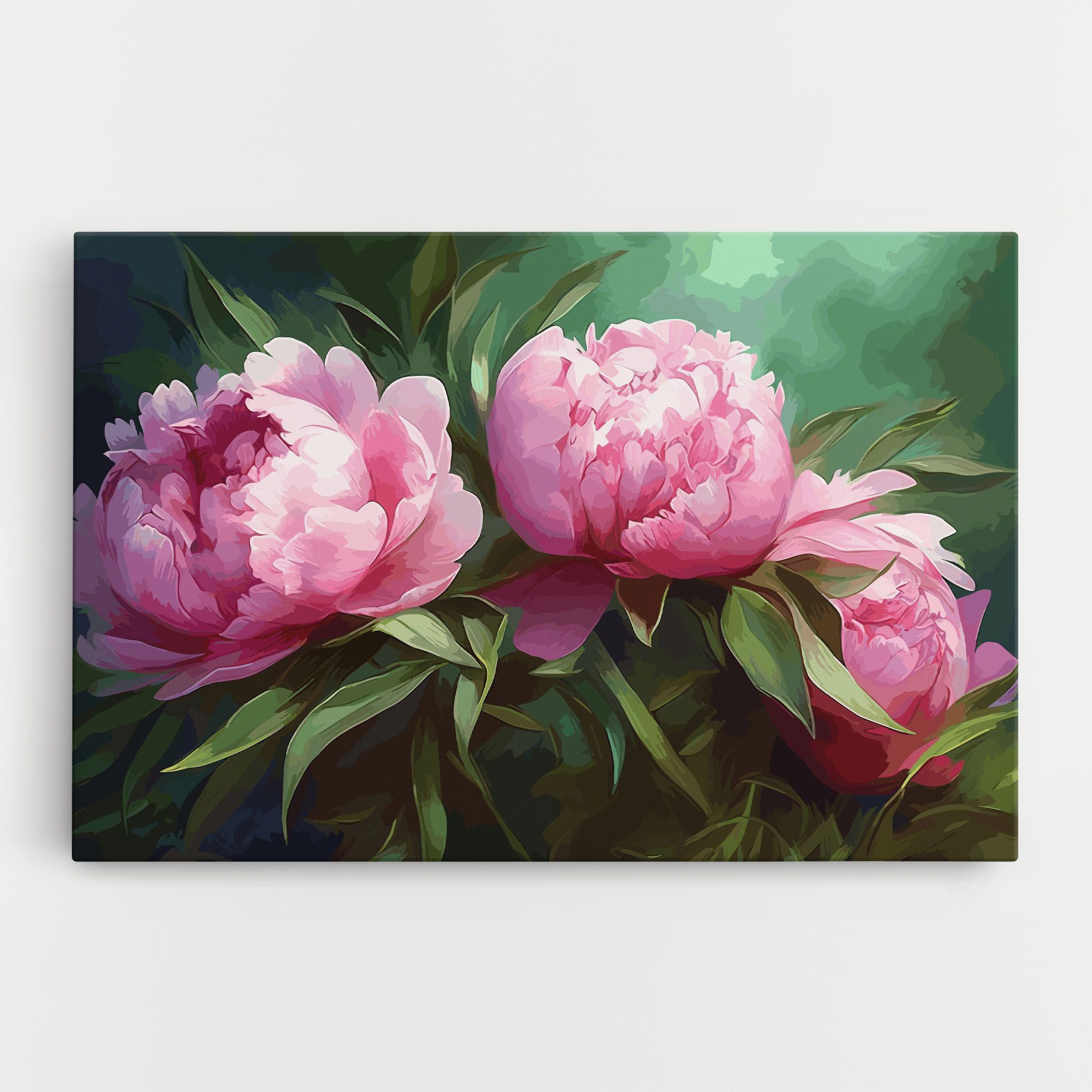 Peonies Art mockup 0