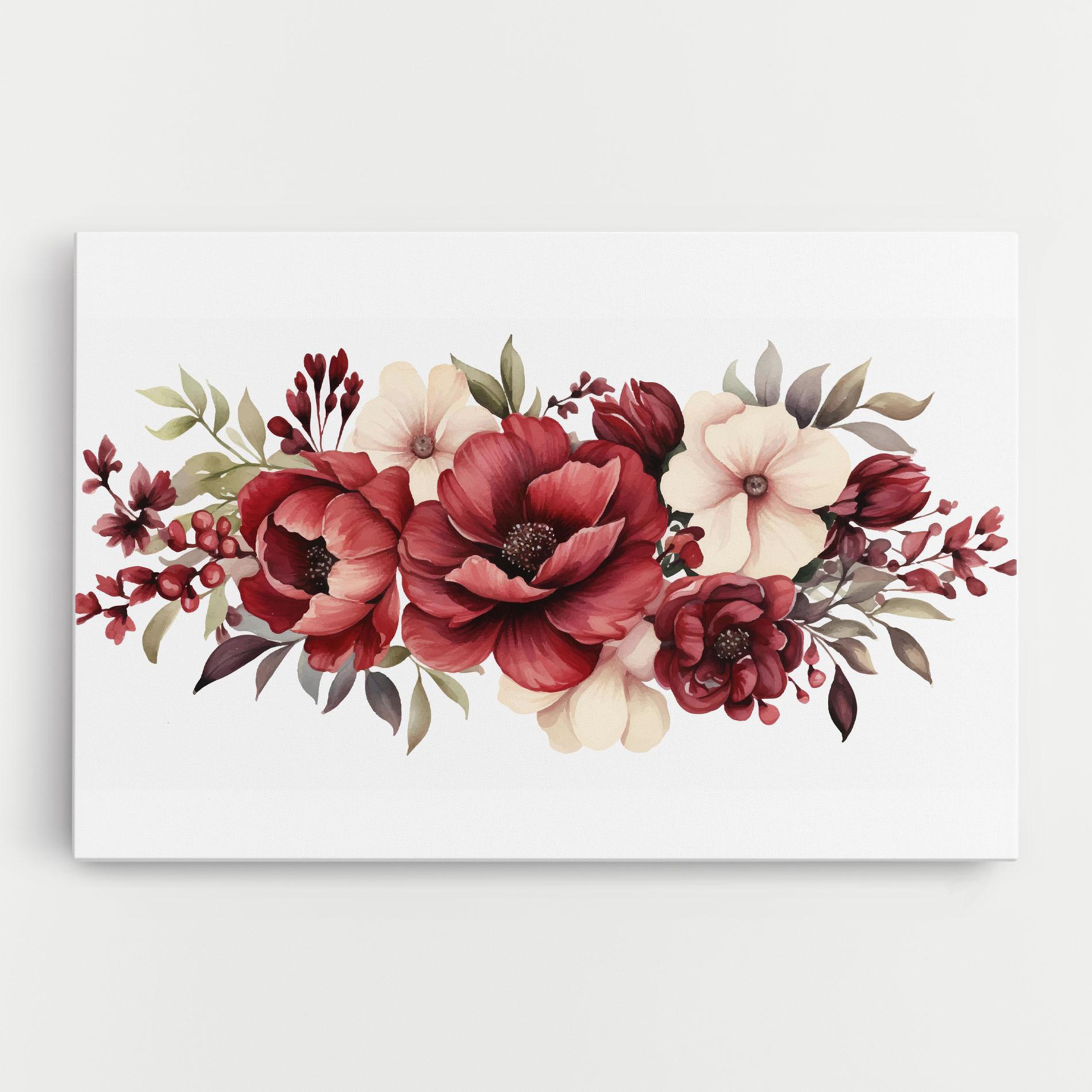 Tablou Canvas Red Peony mockup 0