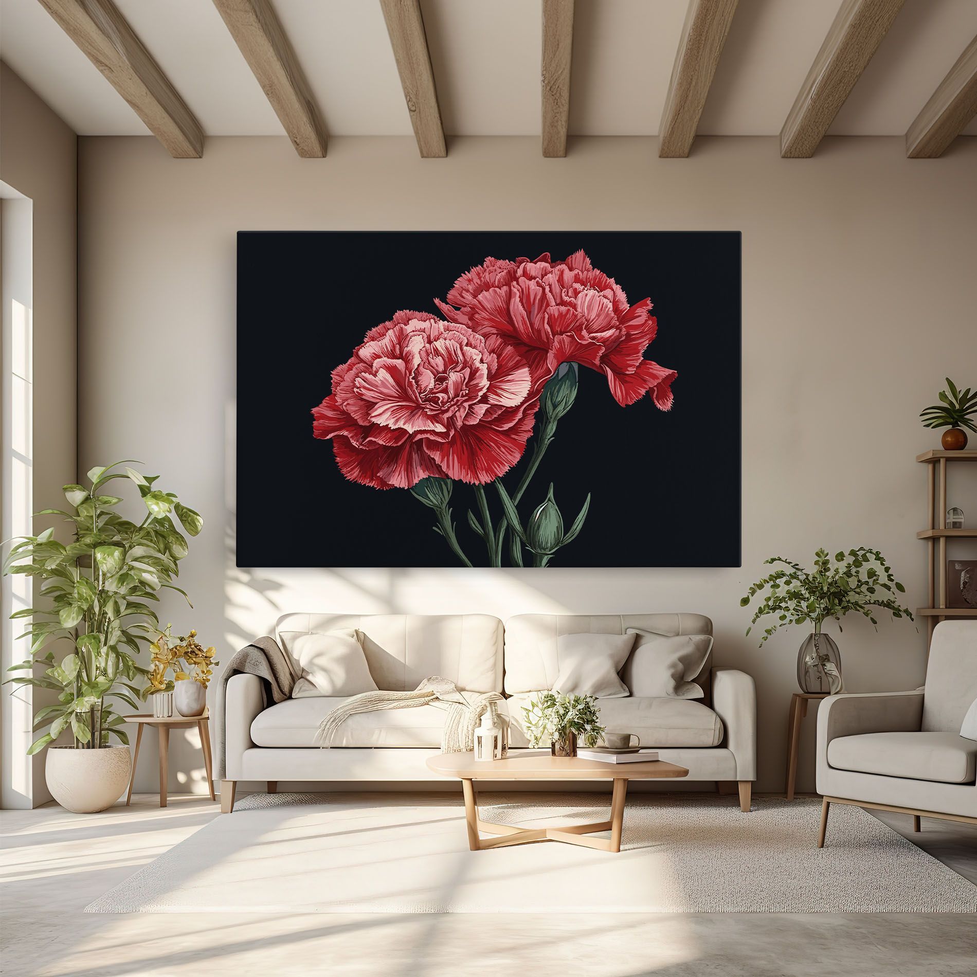 Beautiful Peony mockup 6