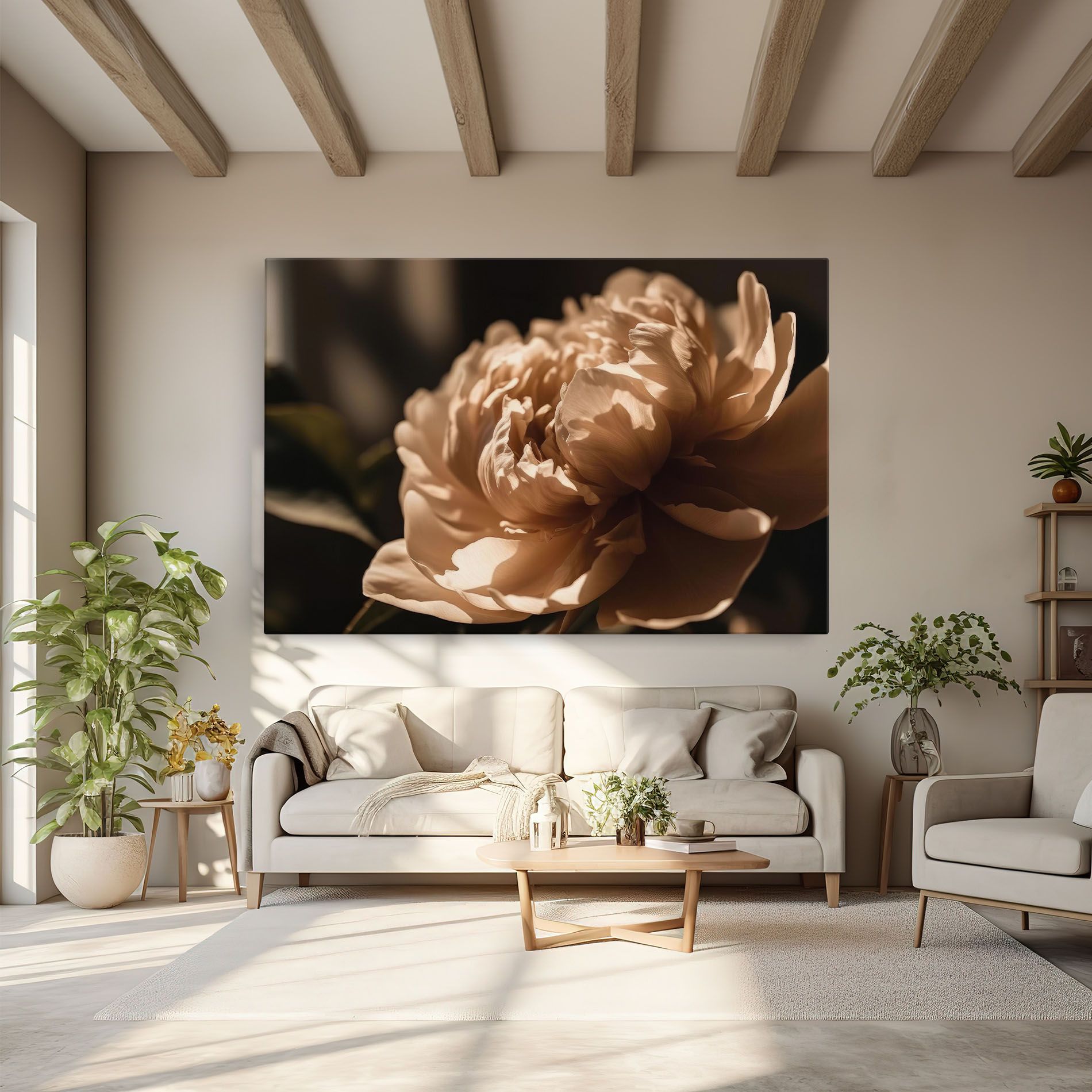 Cream Peony mockup 6